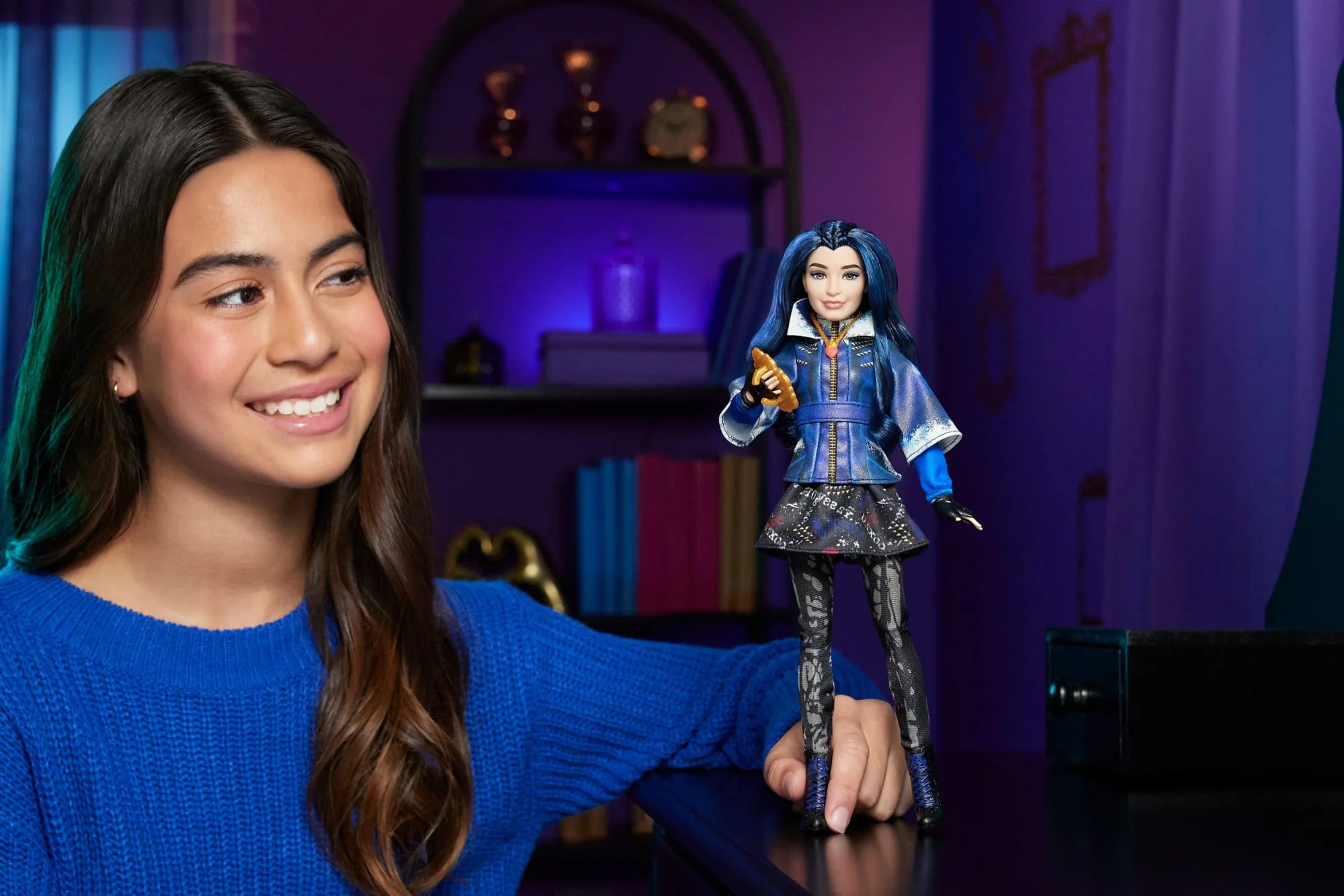 Disney descendants Poupée Mode Anniversaire Evie - Image 2
