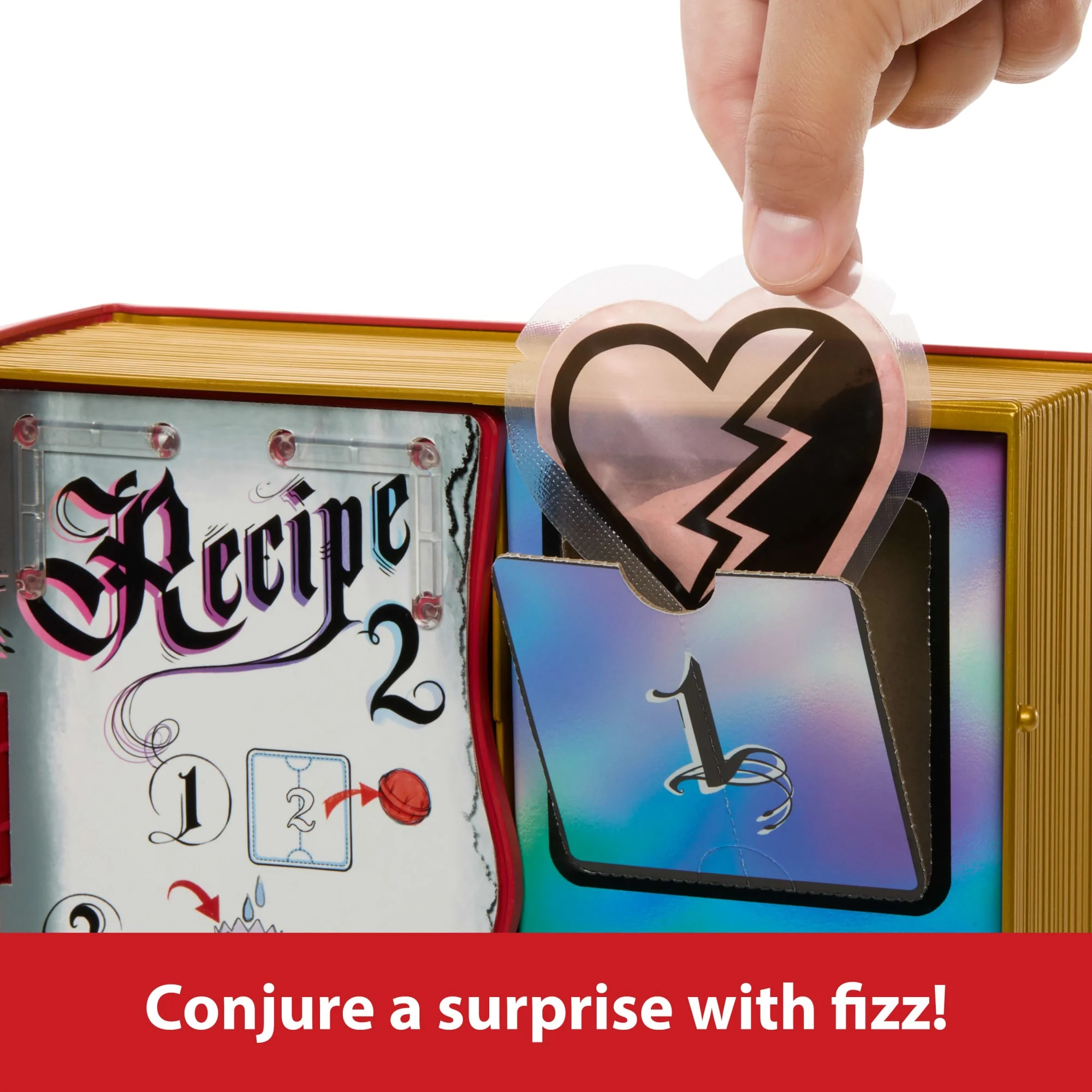Disney Descendants: The Rise Of Red - The Sorcerer's Cookbook With Fizz, Slime & Doll Reveal Surprises - Image 3