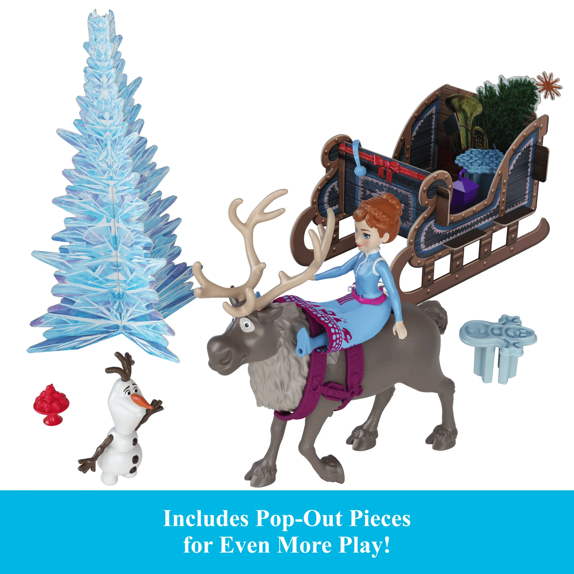 Disney Frozen 2025 Advent Calendar With 24 Days Of Surprise Toys, Including Anna & Elsa Small Dolls - Image 4