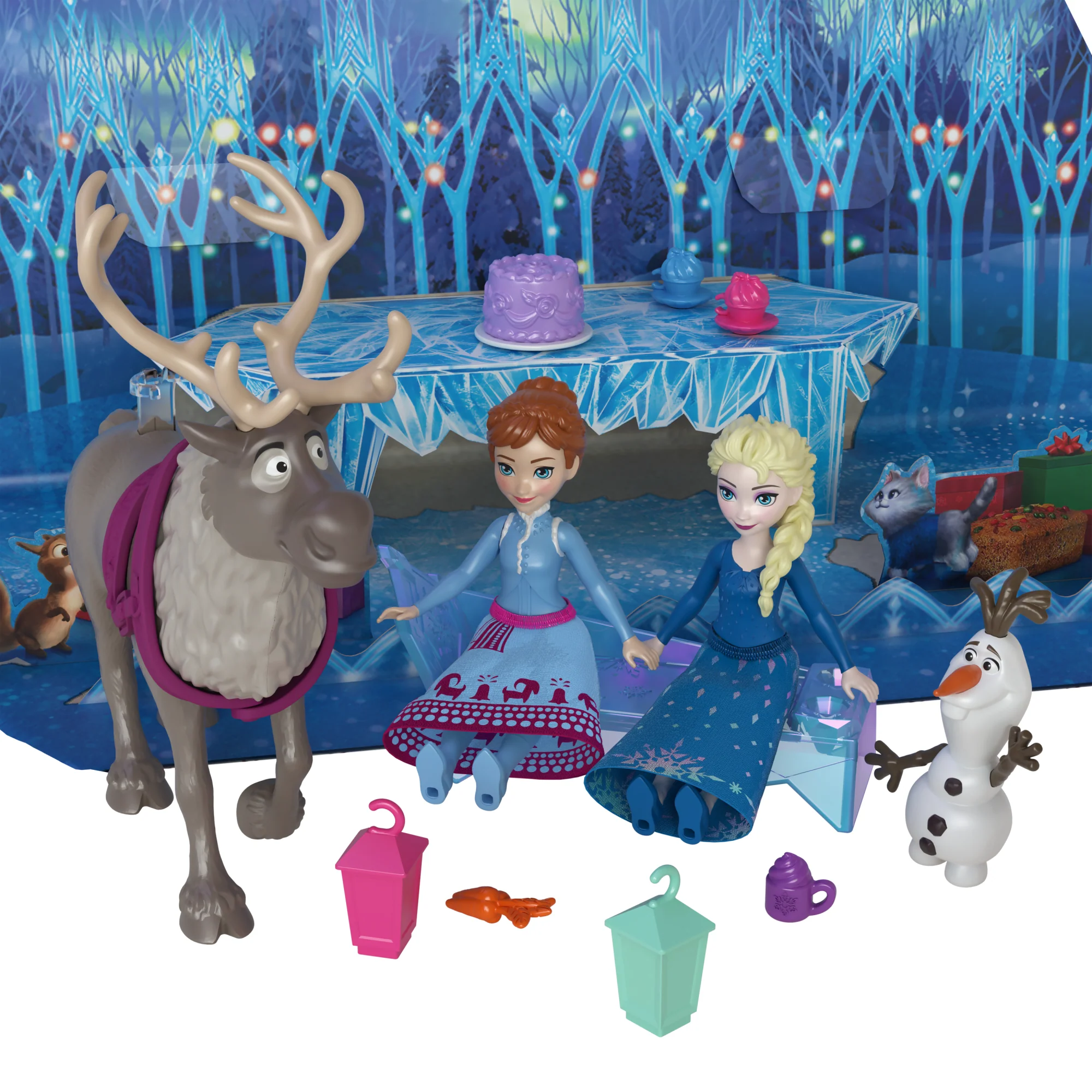 Disney Frozen 2025 Advent Calendar With 24 Days Of Surprise Toys, Including Anna & Elsa Small Dolls - Image 5