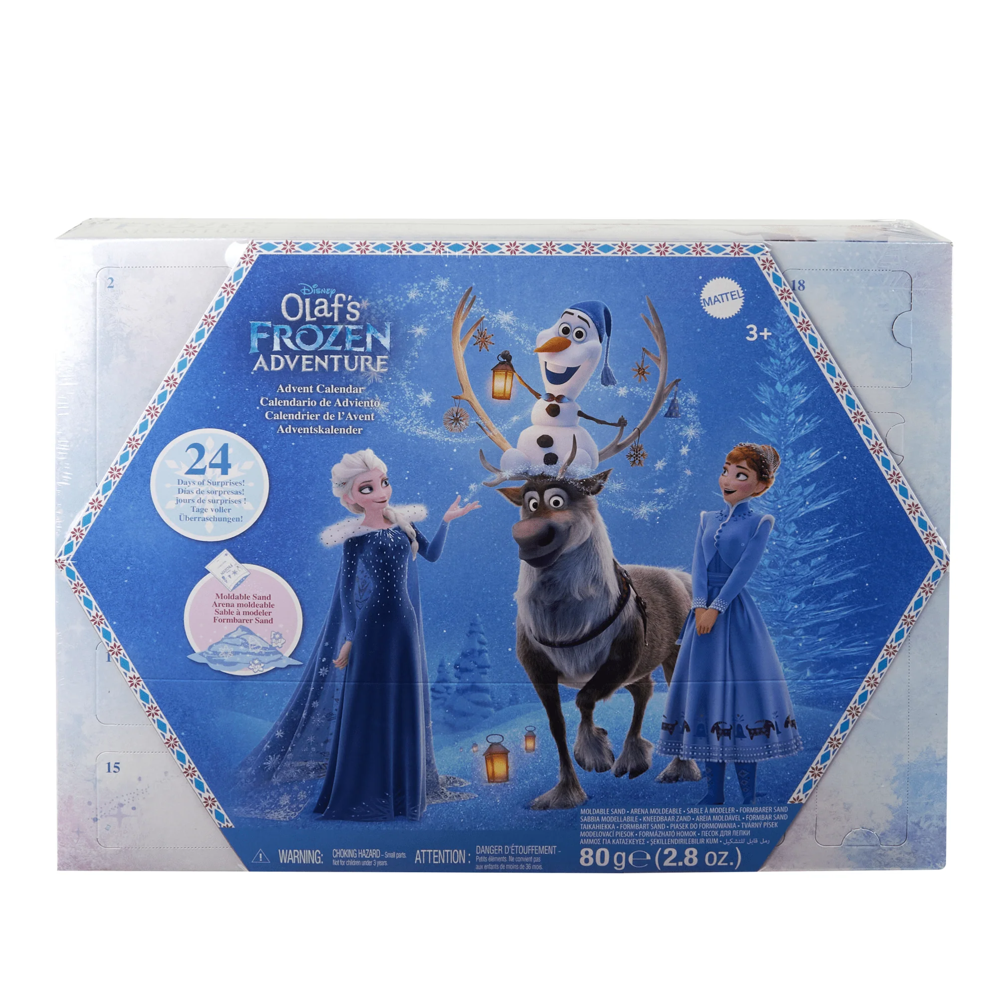 Disney Frozen 2025 Advent Calendar With 24 Days Of Surprise Toys, Including Anna & Elsa Small Dolls - Image 6