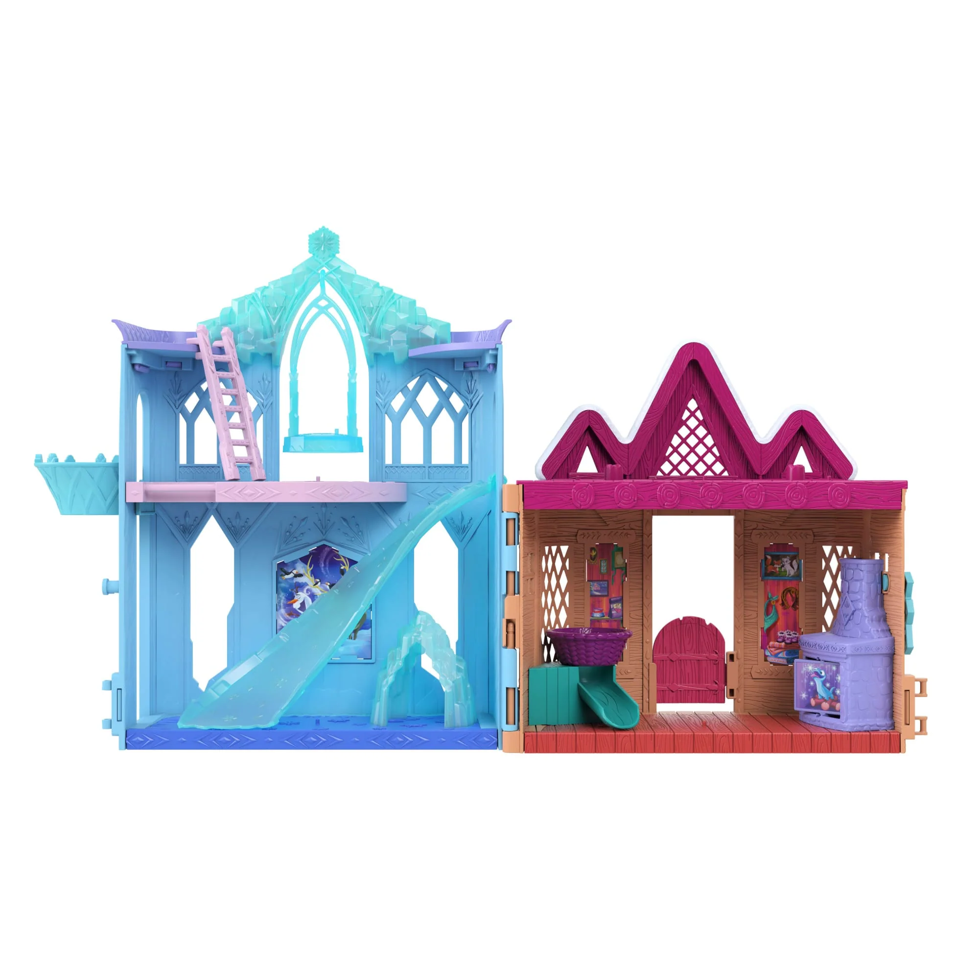 Disney Frozen Storytime Stackers Animals Of Arendelle Set, 3 Playsets, 3 Small Dolls & Accessories - Image 5
