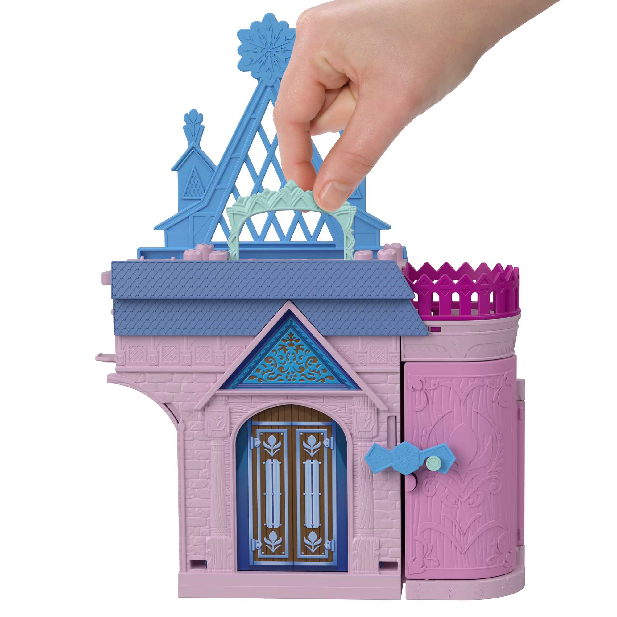 Disney Frozen Casa de Muñecas Castillo de Anna Apilable - Image 3