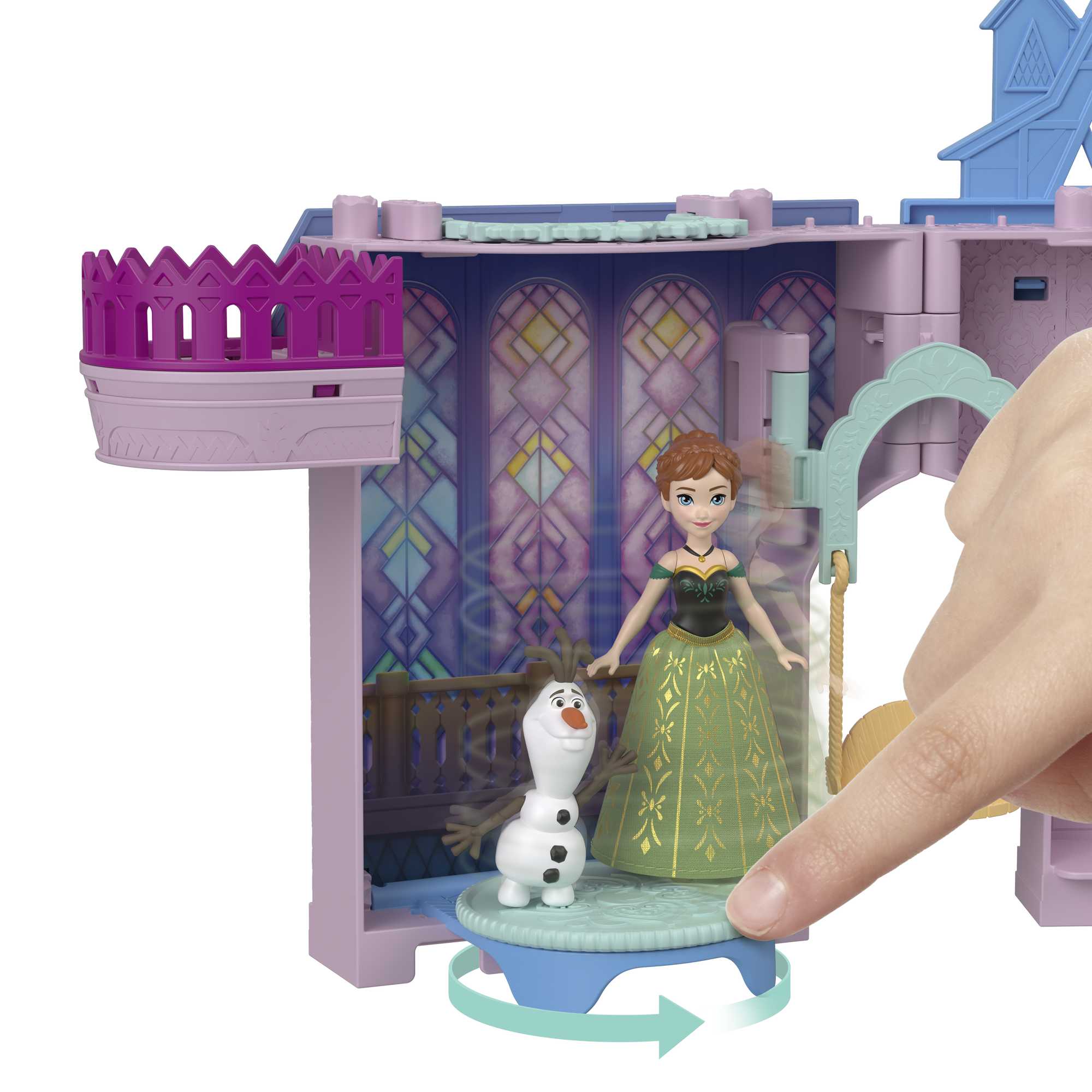 Disney Frozen Casa de Muñecas Castillo de Anna Apilable - Image 4