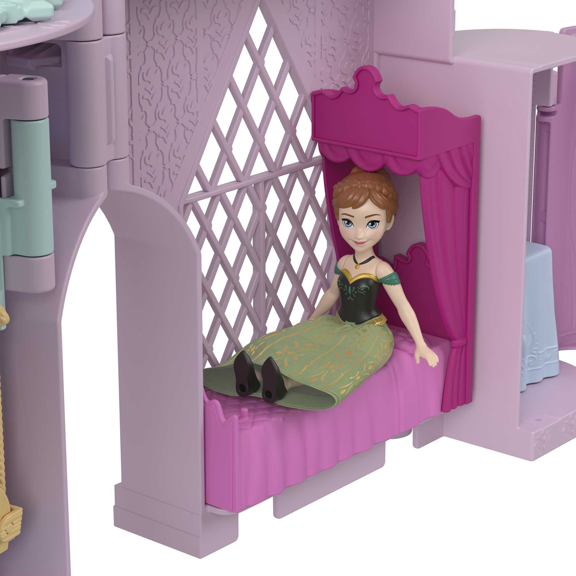 Disney Frozen Casa de Muñecas Castillo de Anna Apilable - Image 5