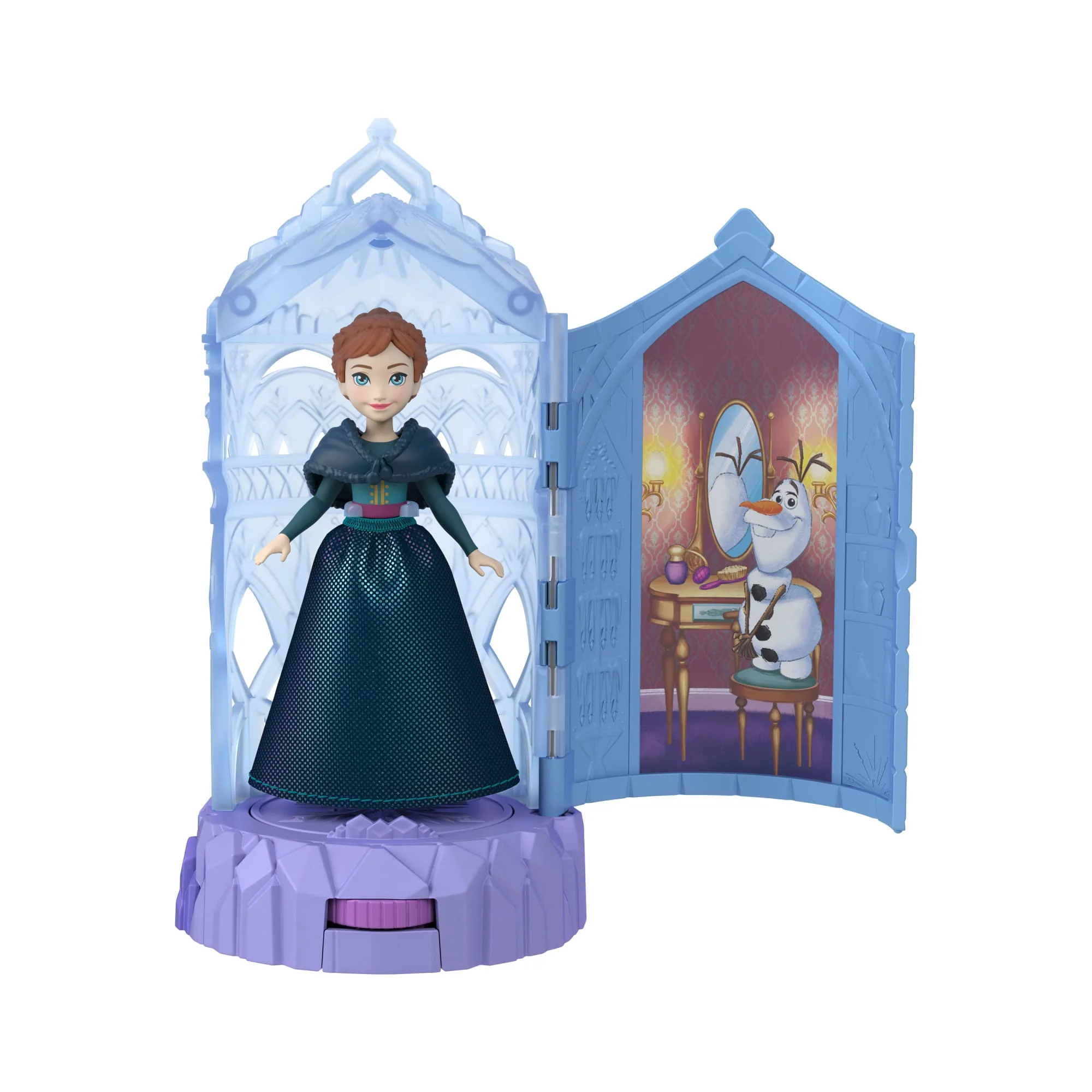 Disney Frozen Conjunto de Brinquedo Castelo de Gelo Spin Surprise - Image 6