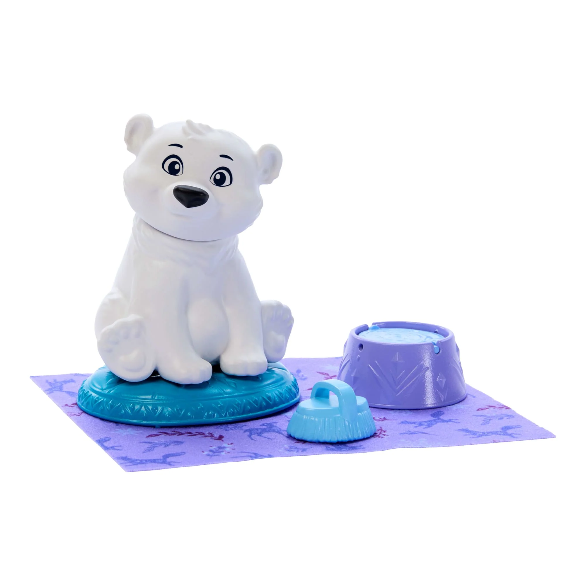 Disney Frozen Elsa Fashion Doll & Polar Bear Cub Figure With 4 Nurturing Accessories - Image 4