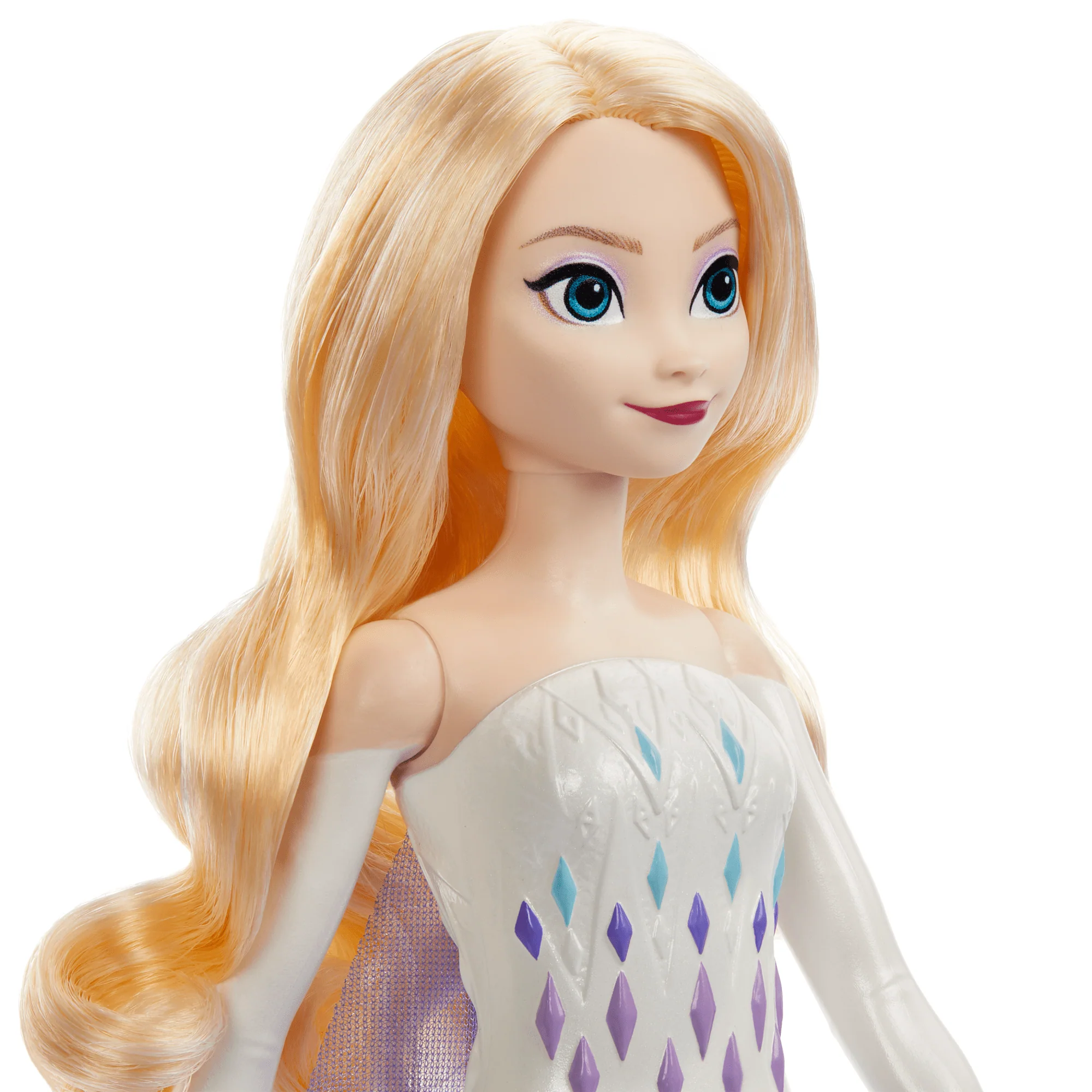 Disney Frozen Elsa & Olaf Adventures With Elsa Doll, Olaf Figure, Moldable Sand & 4 Stampers - Image 3