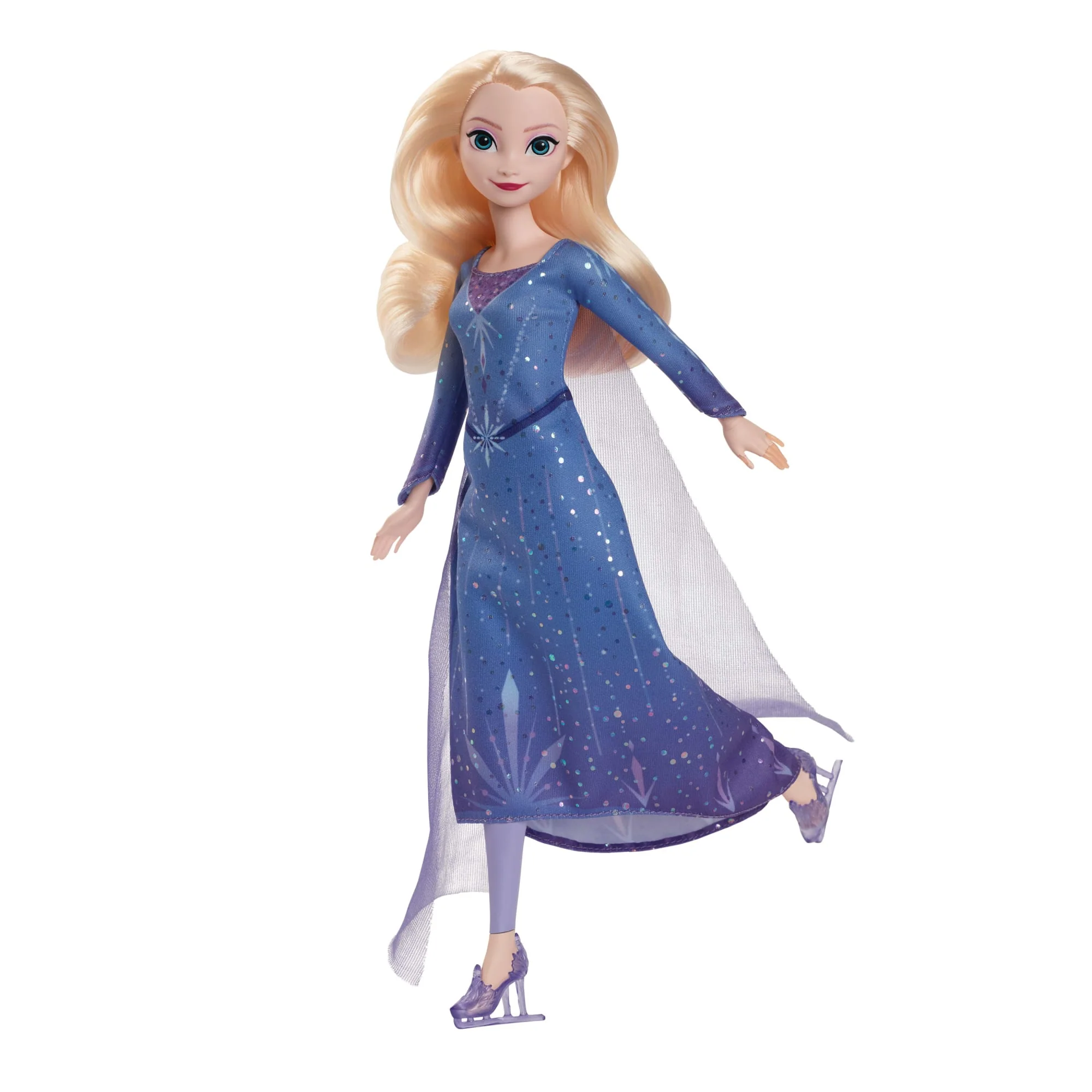 Disney Frozen Ice-Skating Elsa Fashion Doll With Skates & Shoes inspired By Frozen: Winter Festival - Image 2