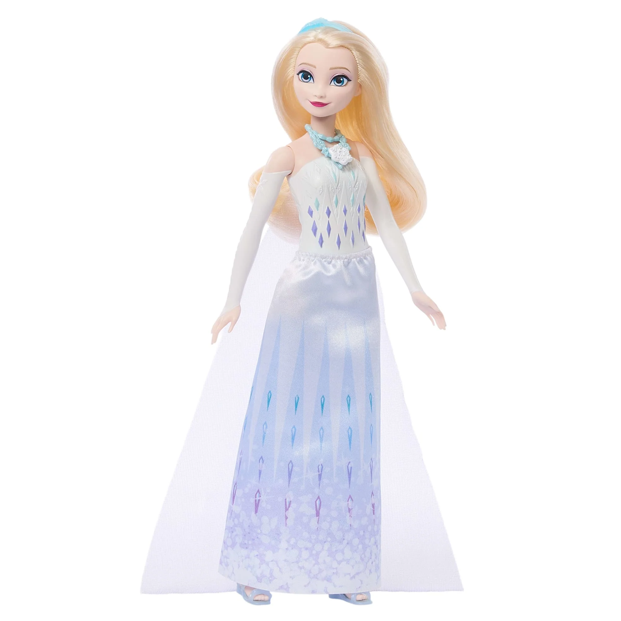 Disney Frozen Jewel Reveal Elsa Fashion Doll W/ 8 Surprises including Gem Box & 10 Accessories - Image 4