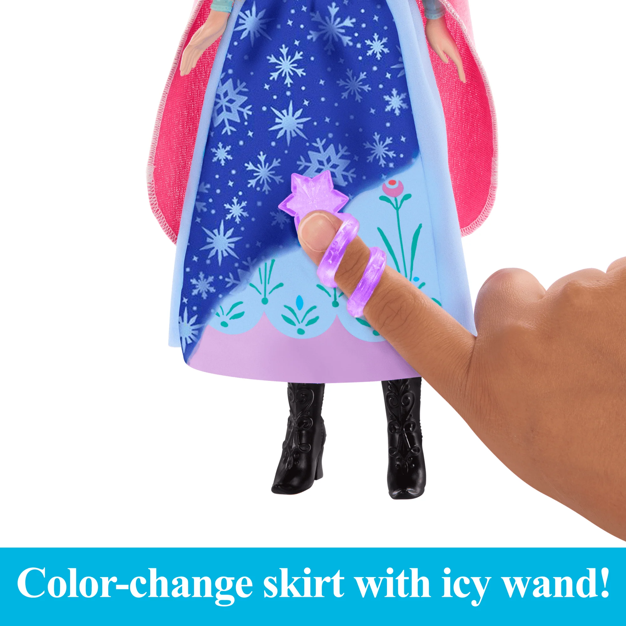 Disney Frozen Magical Skirt Anna Fashion Doll With Color-Change Skirt, inspired By Disney Movie - Image 3