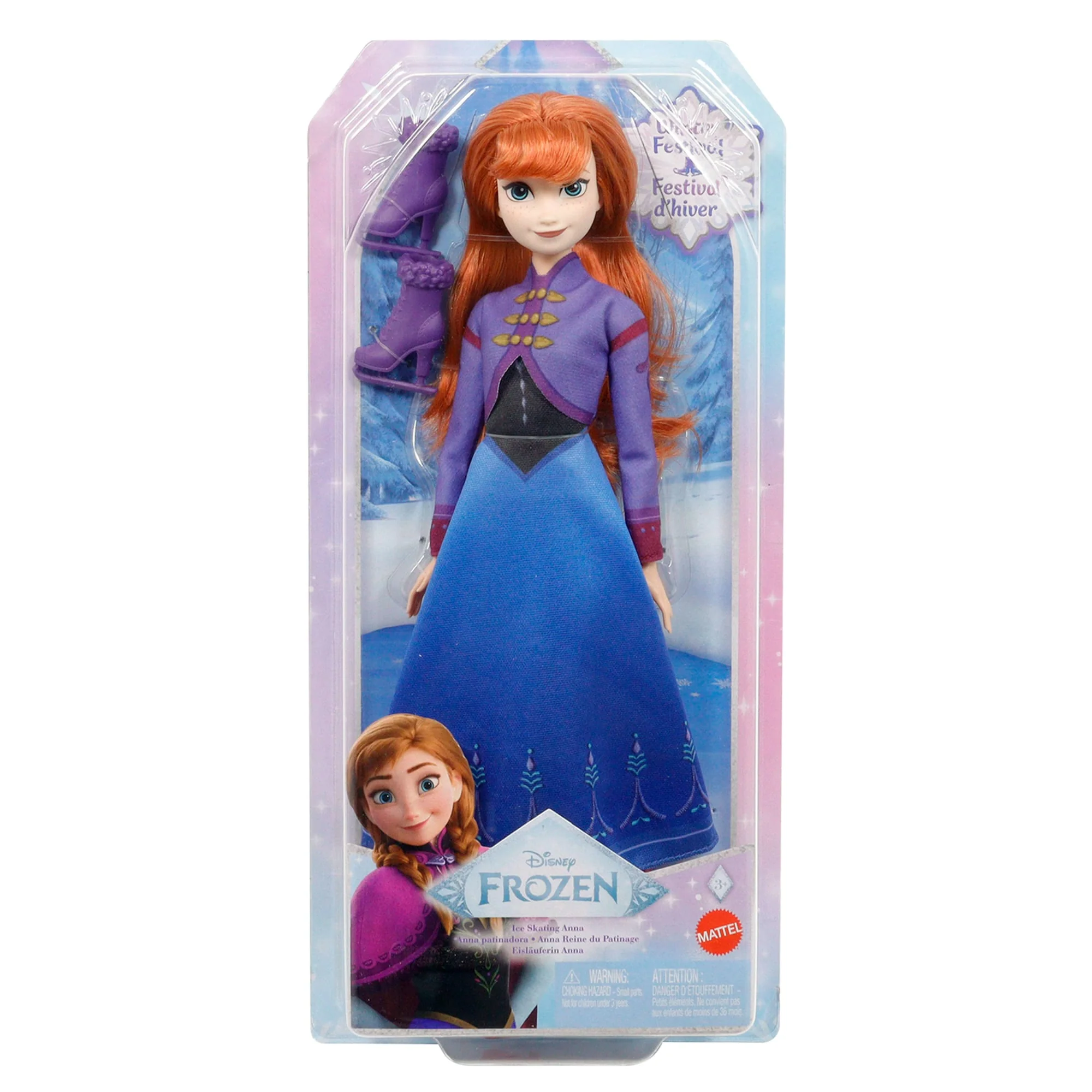 Disney Frozen Muñeca Anna Patinaje sobre Hielo - Image 6