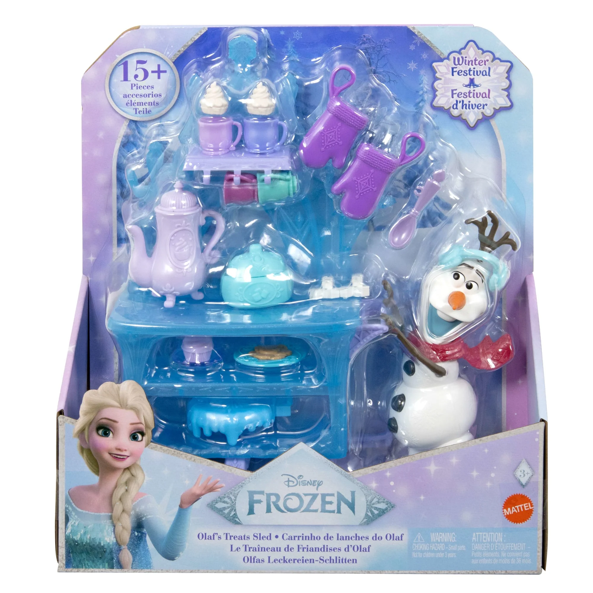 Disney Frozen Set de Juego Carrito de Bocadillos de Olaf - Image 6