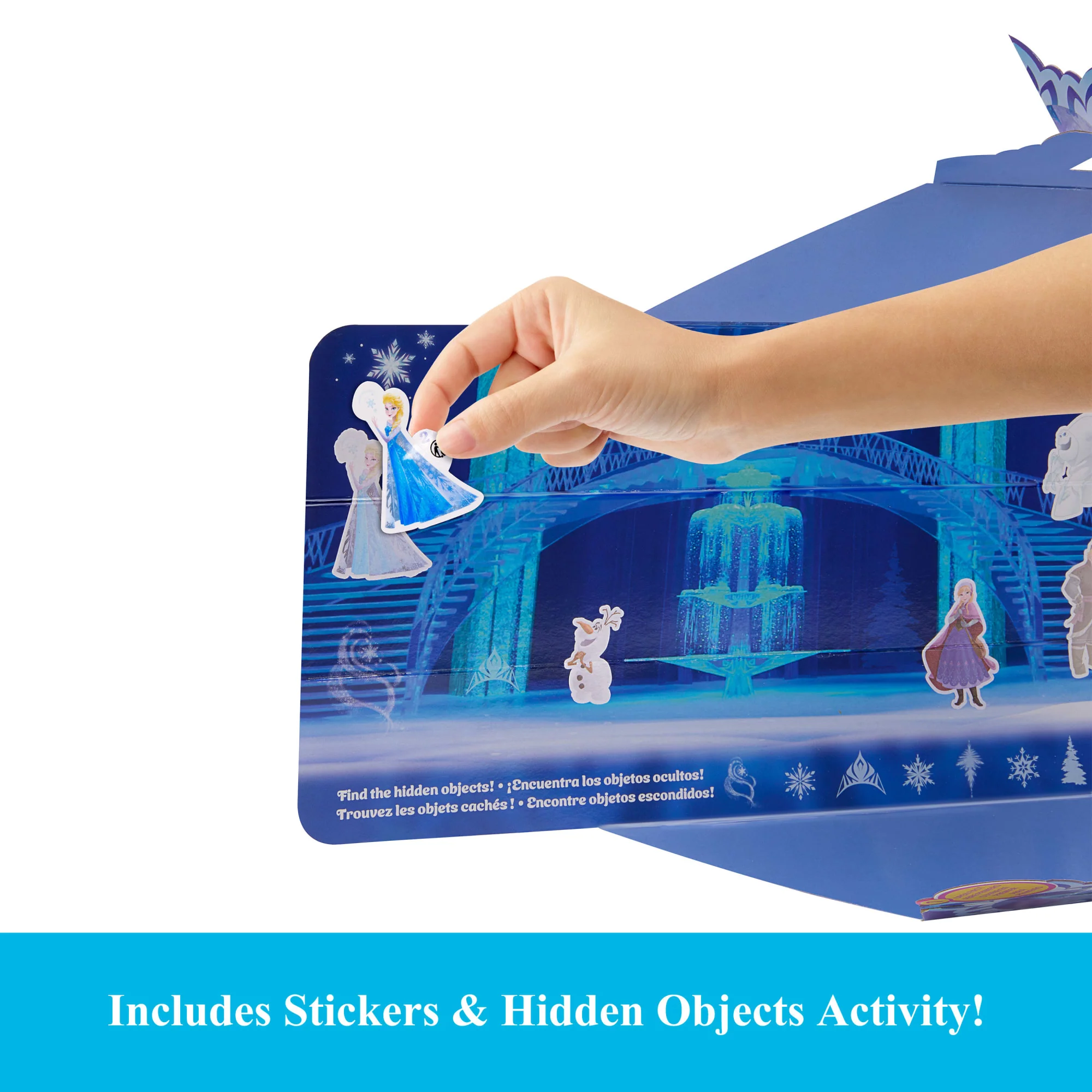 Disney Frozen Spin & Reveal Elsa Fashion Doll & Accessories With 11 Surprises From Disney Movie - Image 5