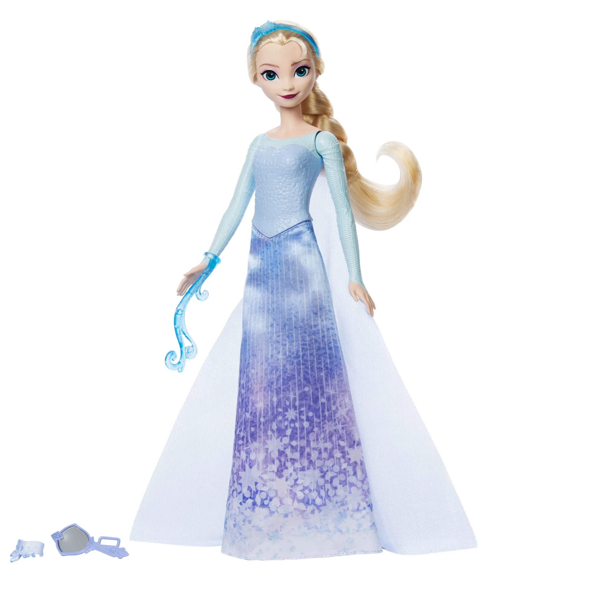 Disney Frozen Spin & Reveal Elsa Fashion Doll & Accessories With 11 Surprises From Disney Movie - Image 6