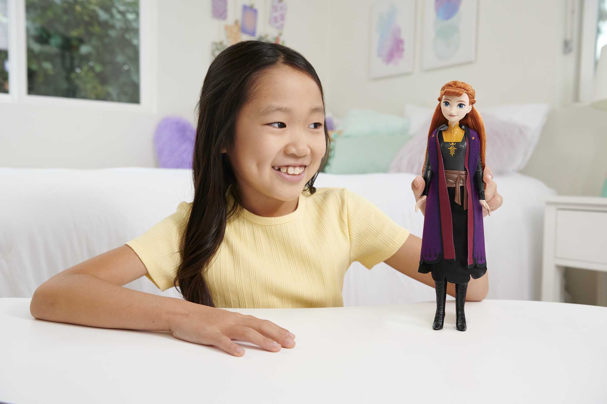 Disney Frozen Toys, Anna Fashion Doll And Accessories - Image 2