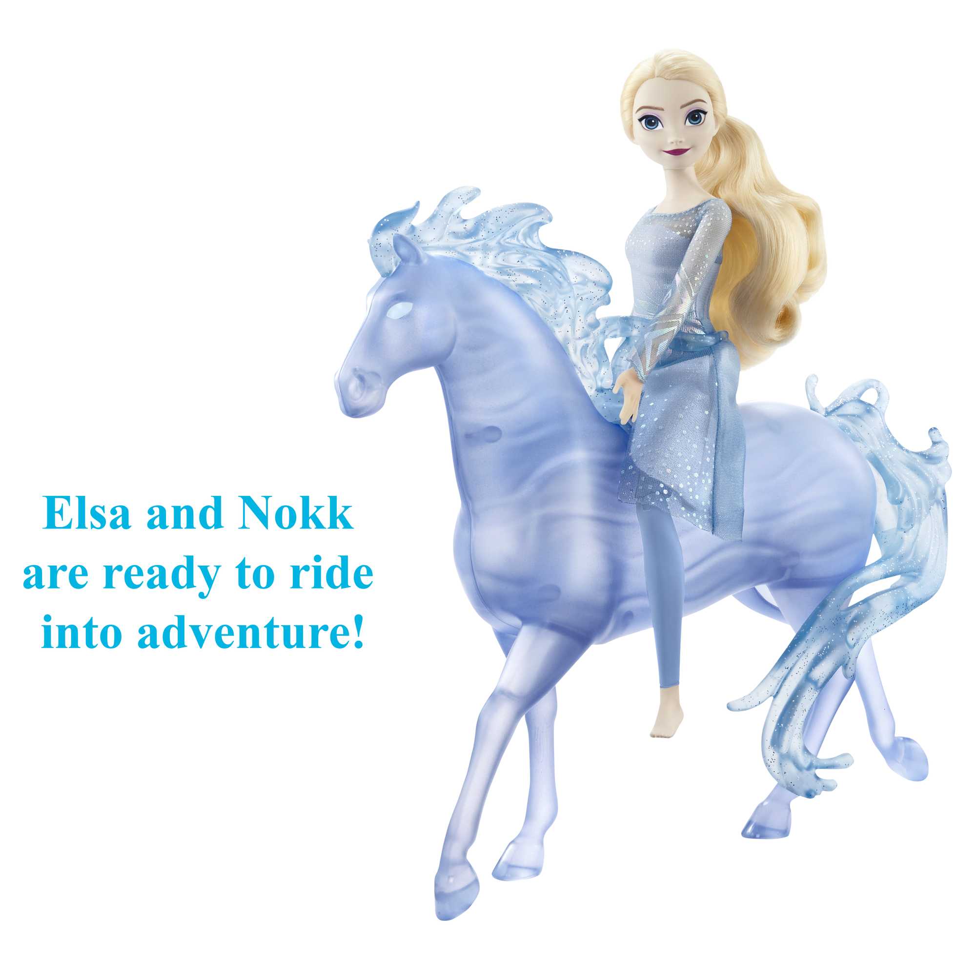 Disney Frozen Toys, Elsa Doll & Water Nokk Figure - Image 3