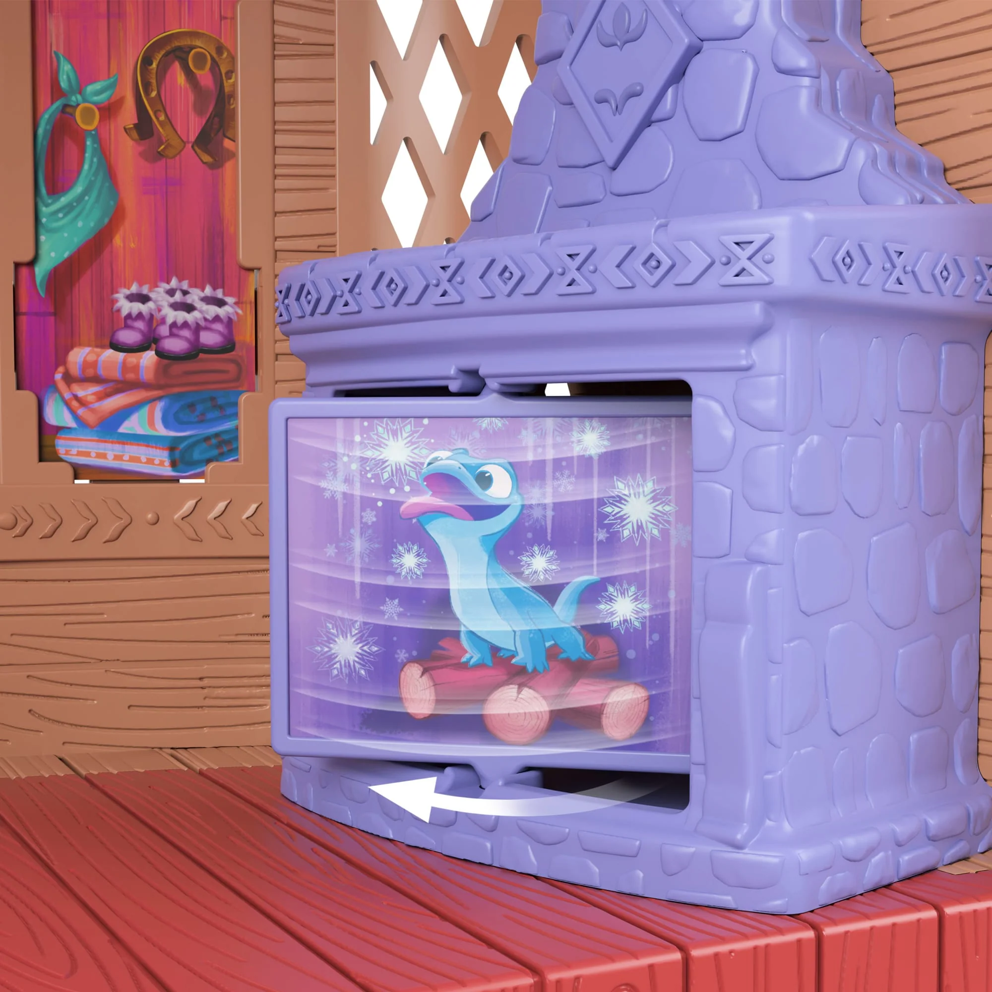 Disney Frozen Winter Animal Fun Playset With Elsa Small Doll, 3 Animal Friends & 8 Accessories - Image 4