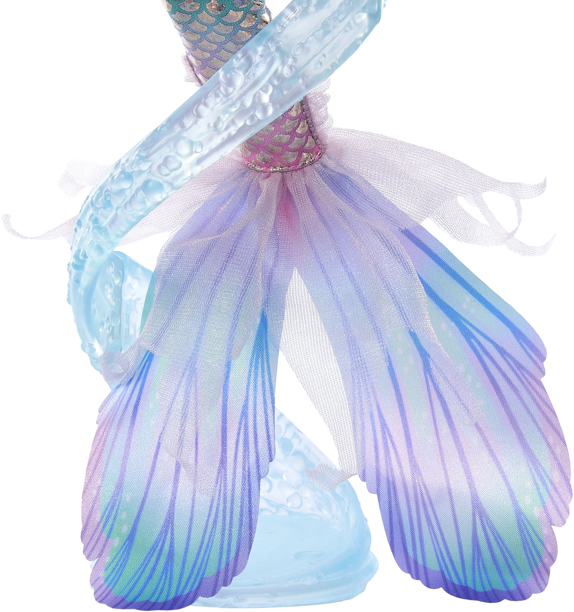 Disney La Petite Sirène   Poupée Ariel deluxe Avec Perles à Mèche et Socle - Image 5
