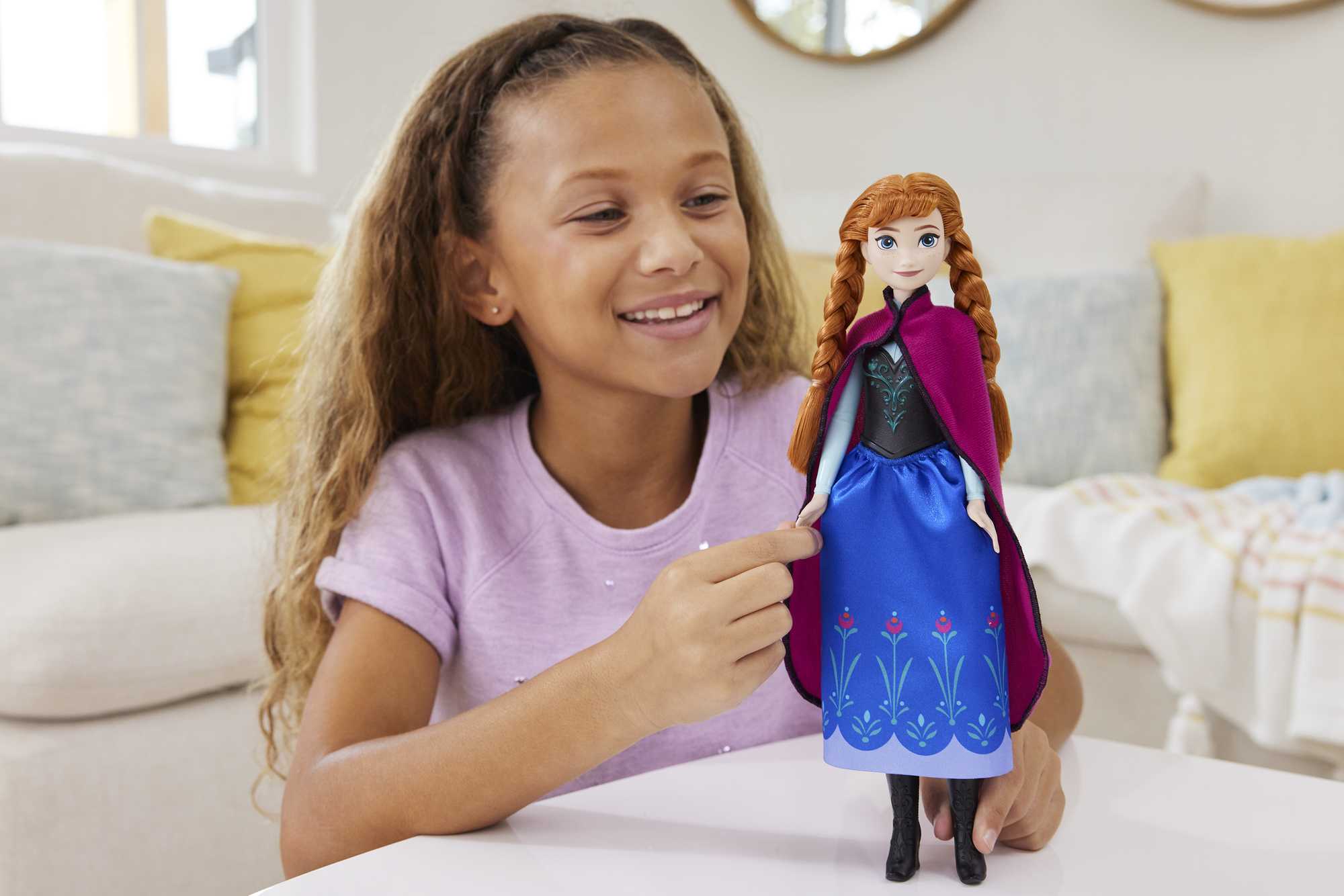 Disney-La Reine des Neiges-Anna-Poupée Avec Habillage et Accessoires - Image 2