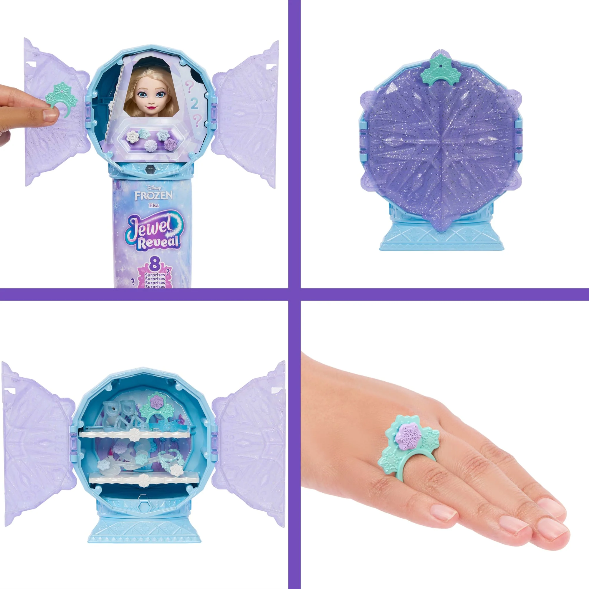 Disney La Reine des Neiges Poupée Elsa Jewel Reveal - Image 3