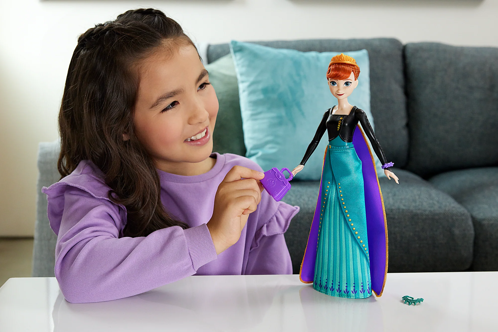 Disney-La Reine des Neiges-Anna-Poupée Surprise - Image 2
