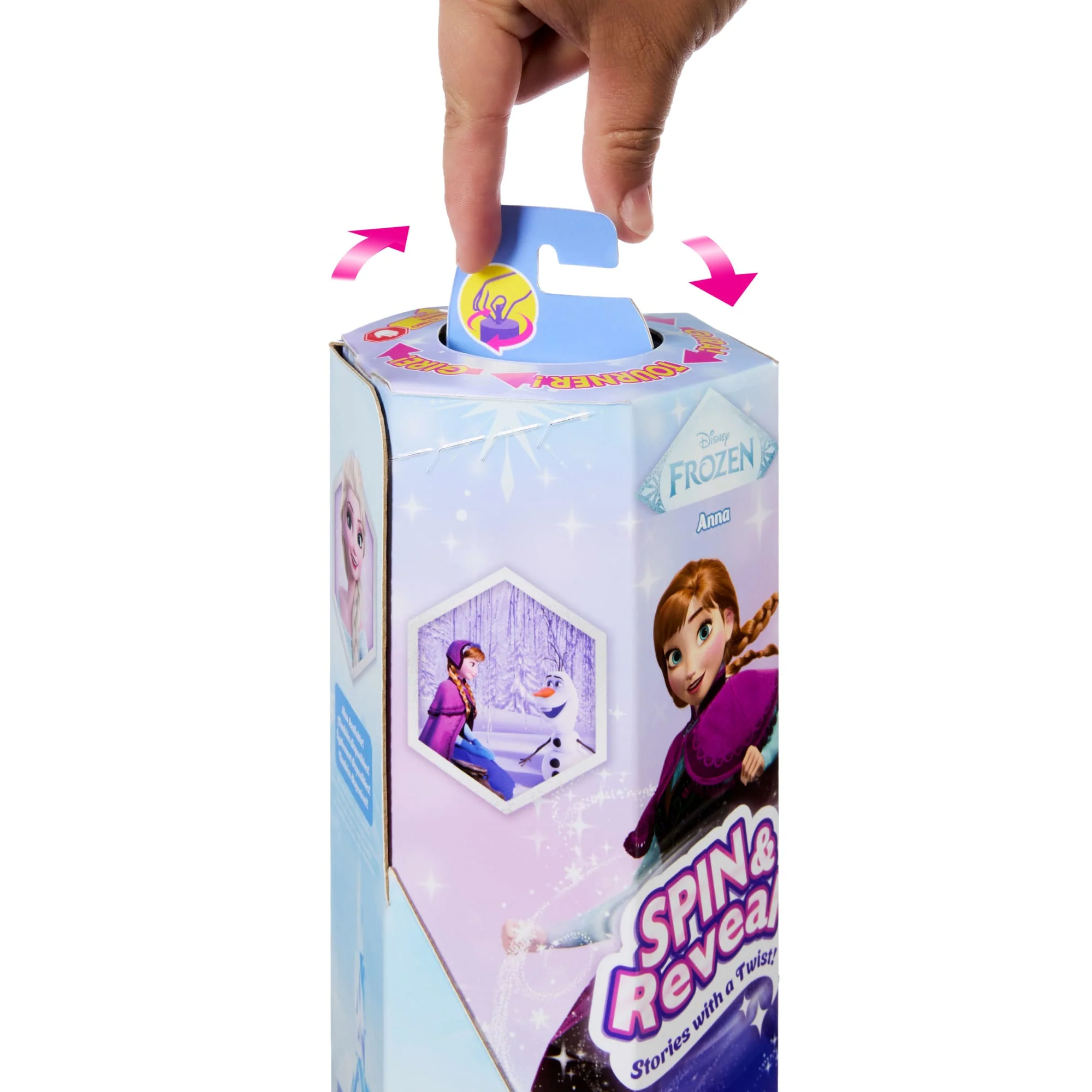 Disney  La Reine des Neiges  Spin & Reveal  Poupée Mode  Anna - Image 3