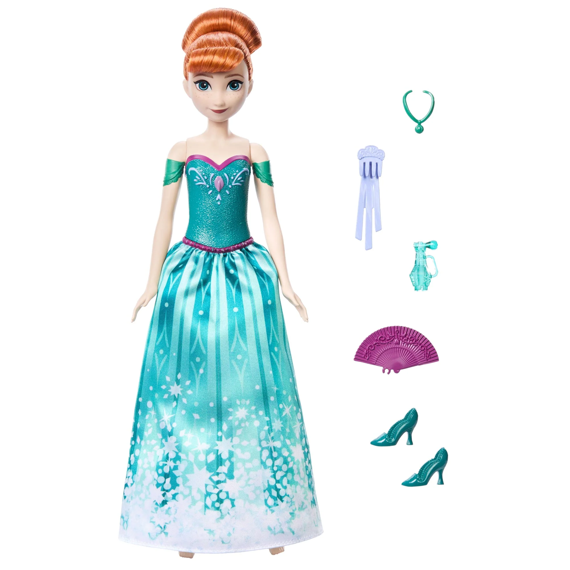 Disney  La Reine des Neiges  Spin & Reveal  Poupée Mode  Anna - Image 6