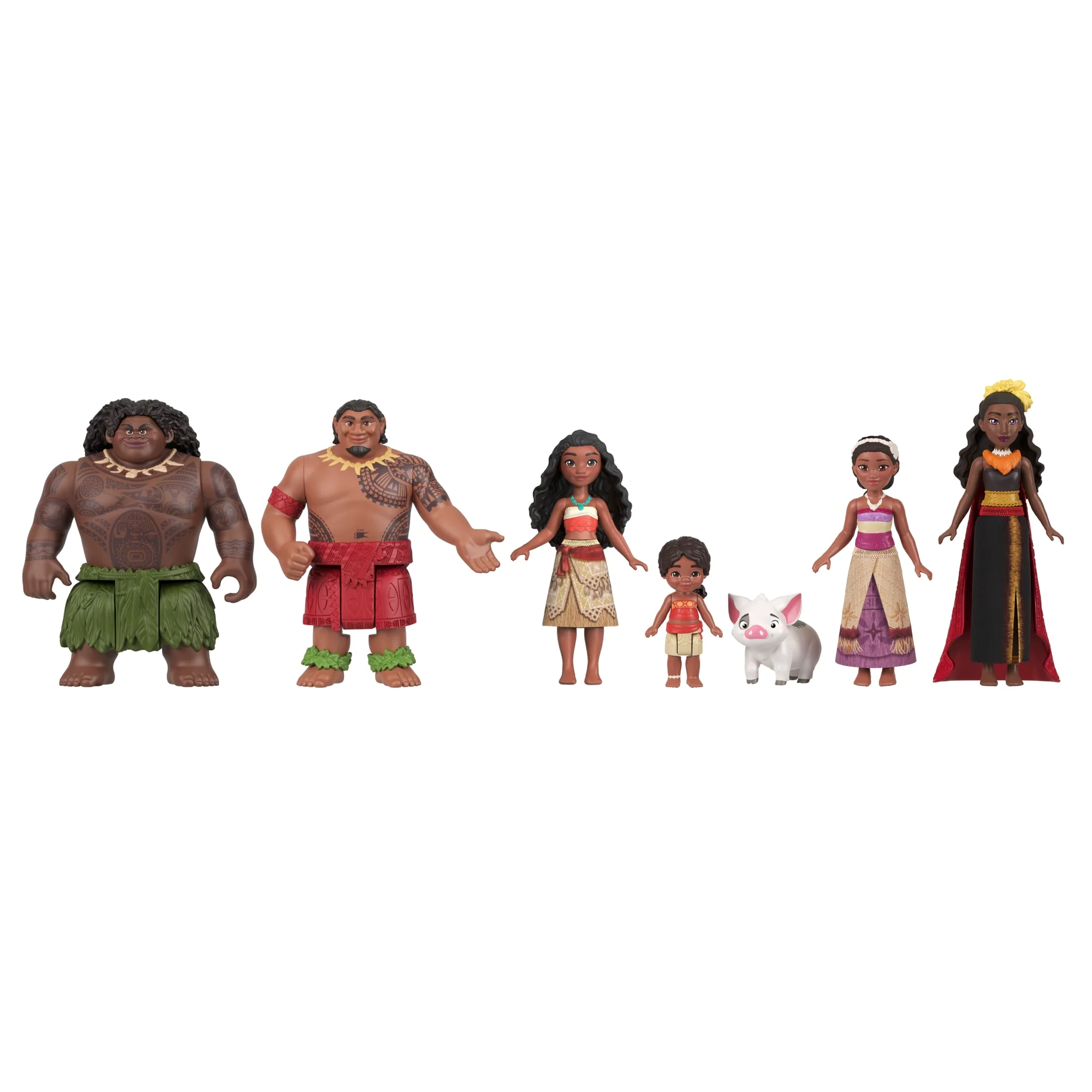 Disney Moana 2 Coffret Aventure de Moana, 6 Poupées et 2 Acc. - Image 5