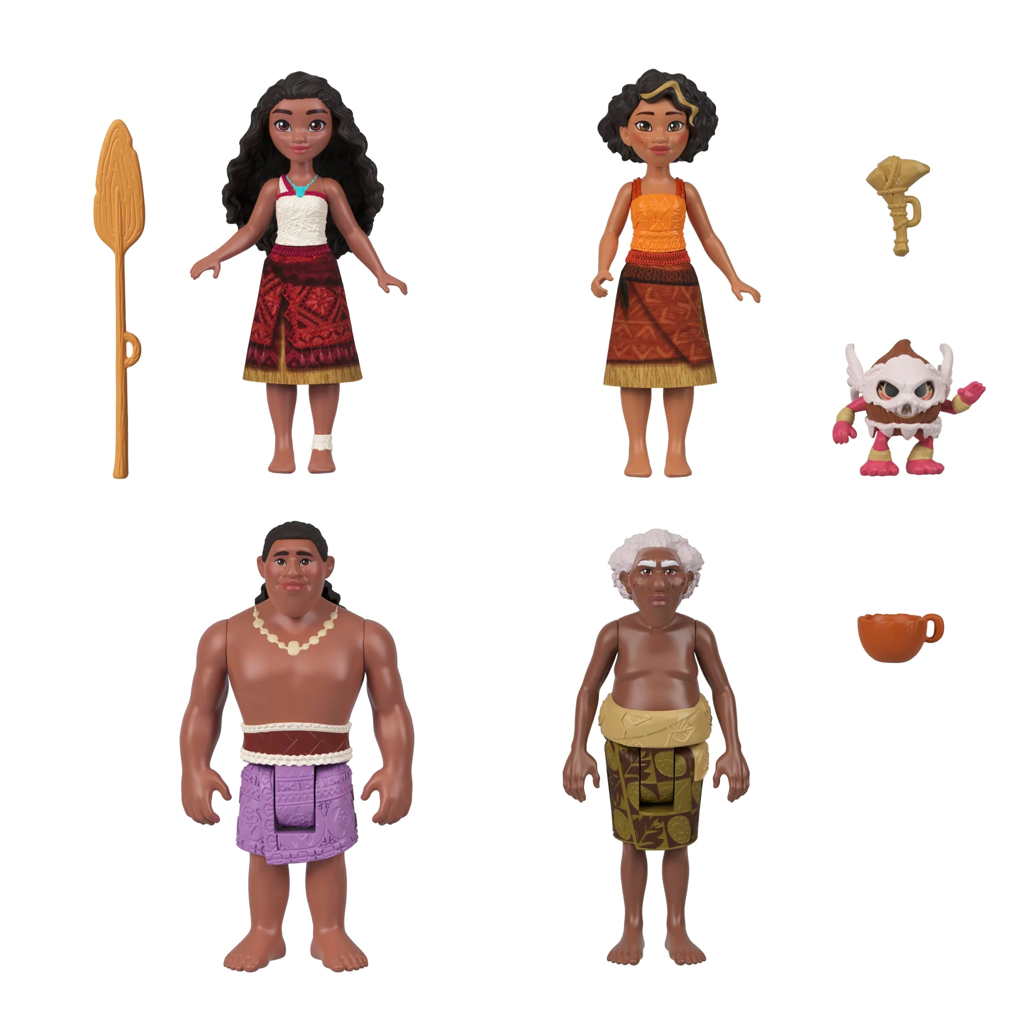 Disney Moana 2 Coffret de Jeu Équipage du Canoë de Moana - Image 4