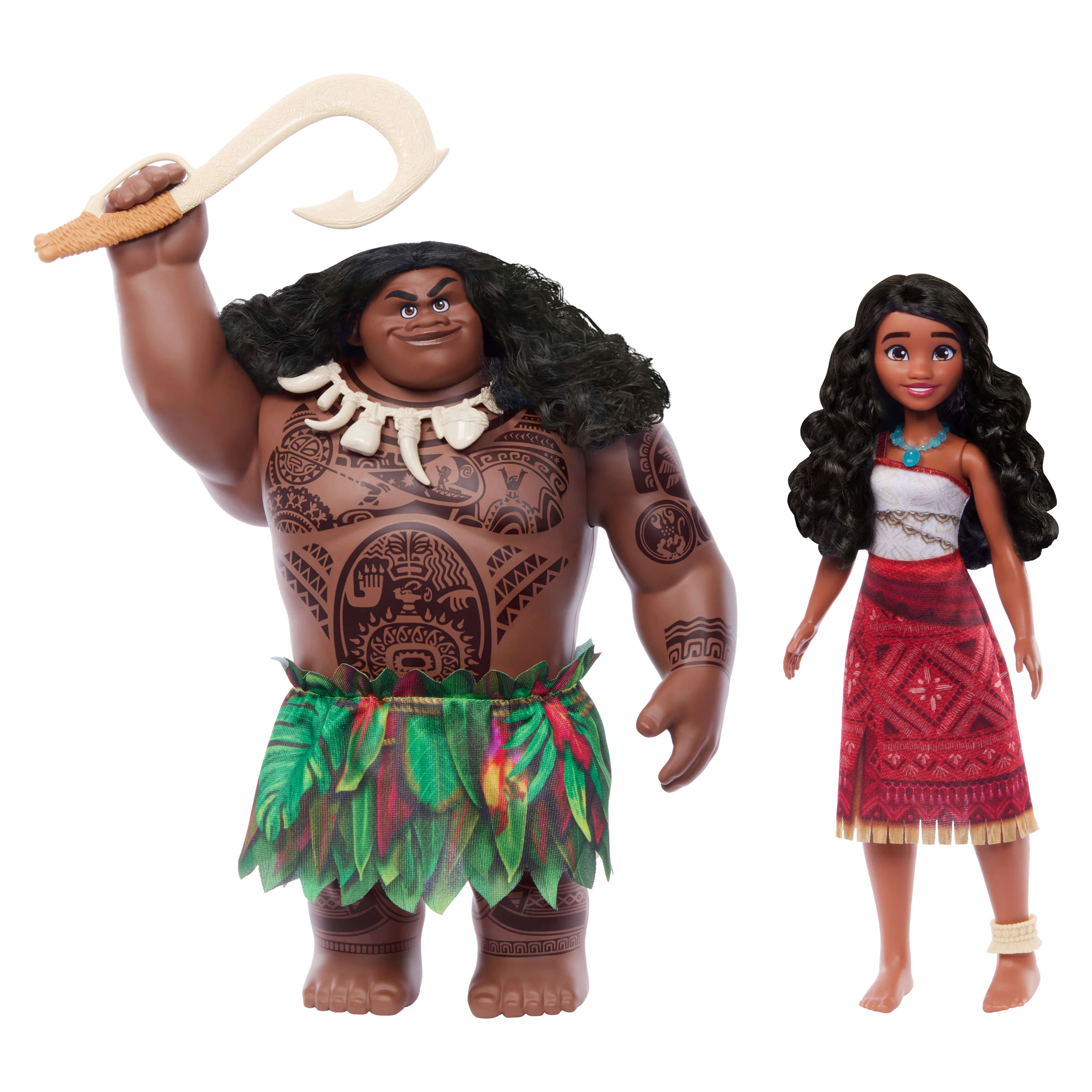 Disney Moana 2 Moana & Maui Voyager Set With 2 Fashion Dolls & 4 Accessories, Inspired By The Movie - Image 6