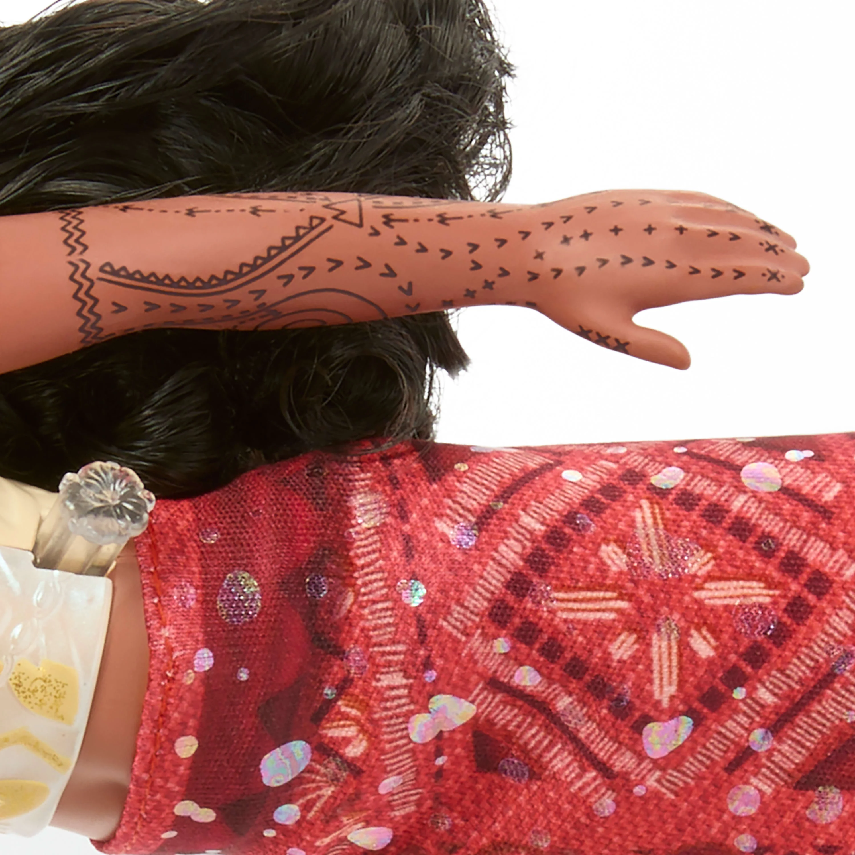 Disney Moana 2 Toys, Swimming Tautai Moana Fashion Doll With 2 Accessories & Color-Change Bodice - Image 4