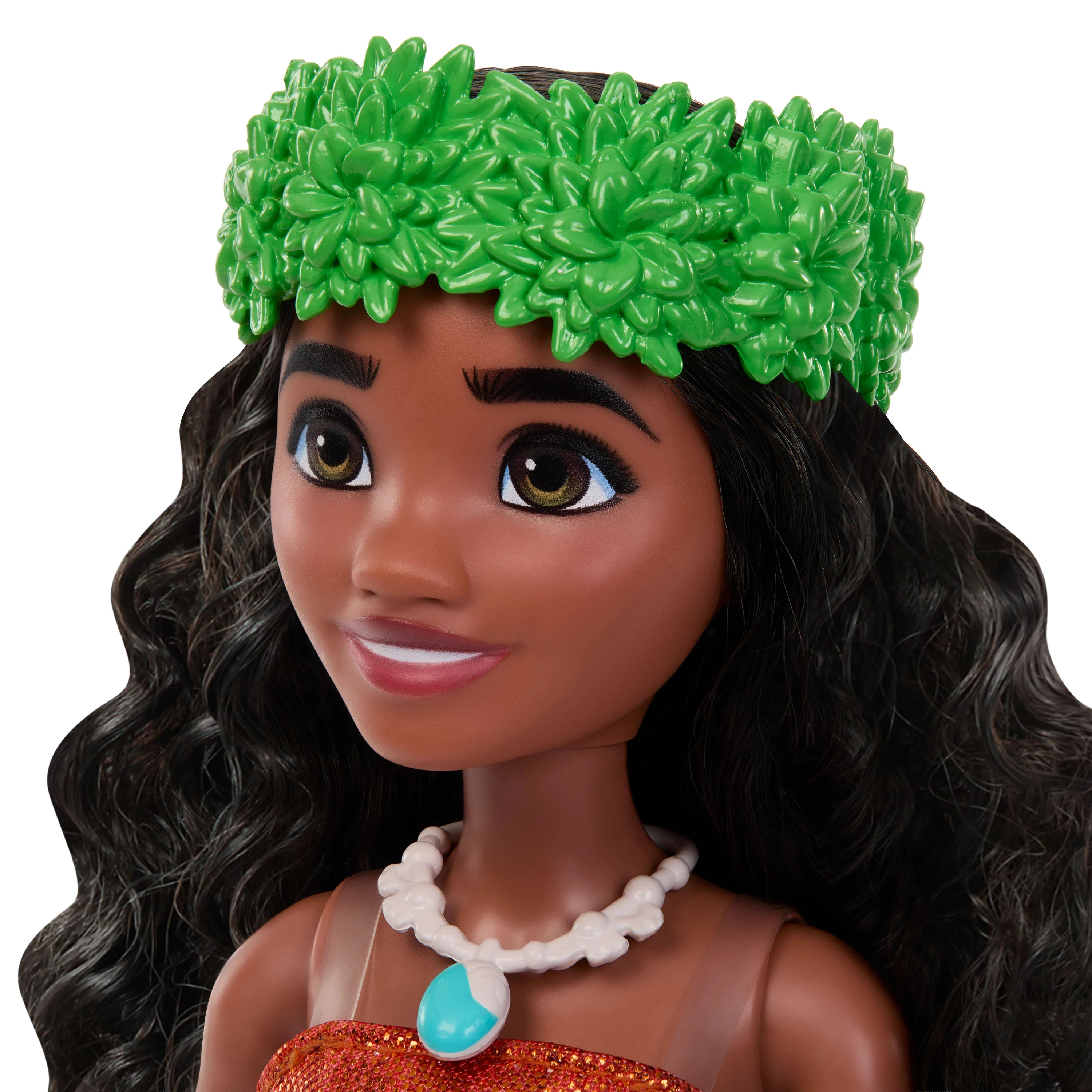 Disney Princess Enchanted Stories Moana Fashion Doll With Sparkling Outfit & Accessories, Posable - Image 4