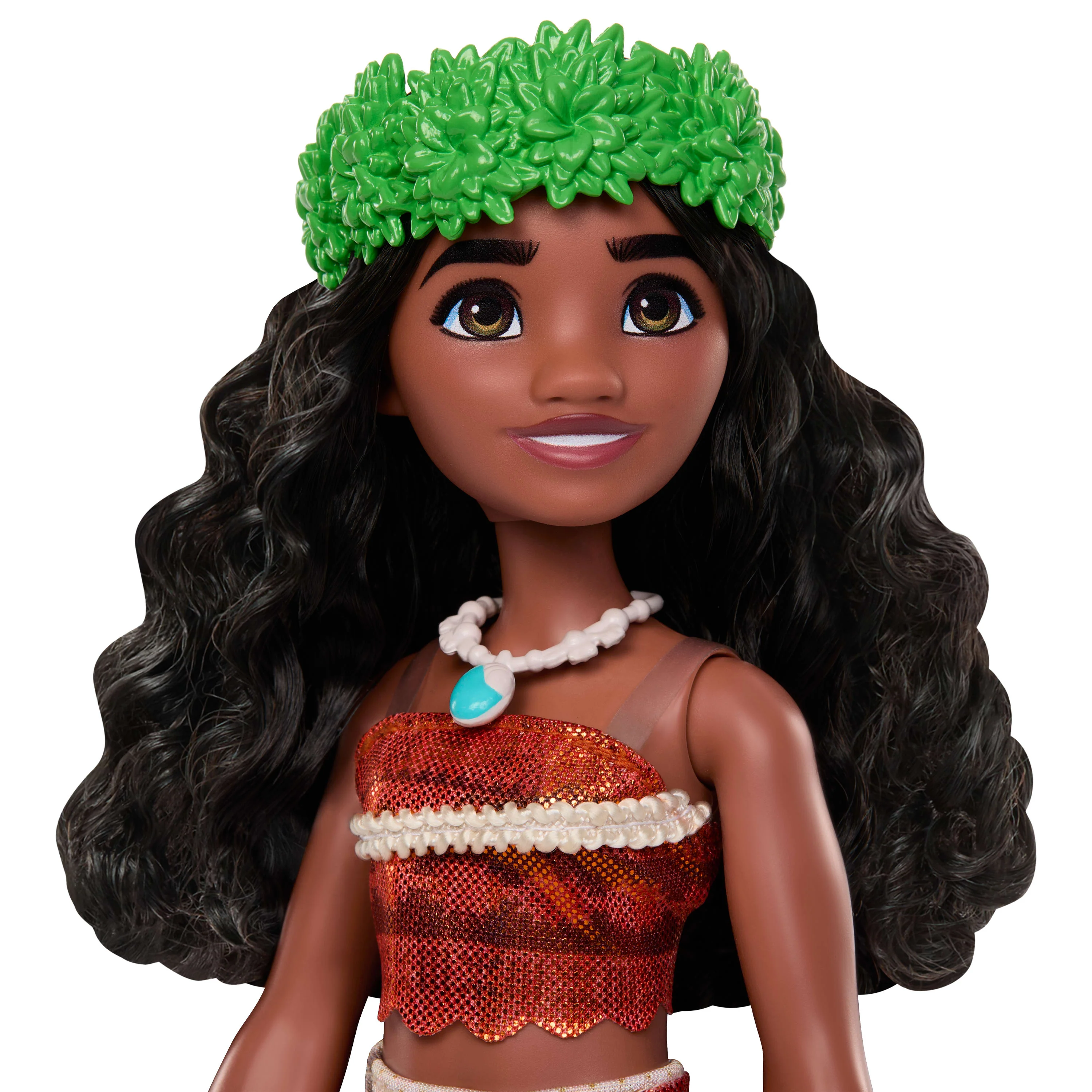 Disney Princess Enchanted Stories Moana Fashion Doll With Sparkling Outfit & Accessories, Posable - Image 5