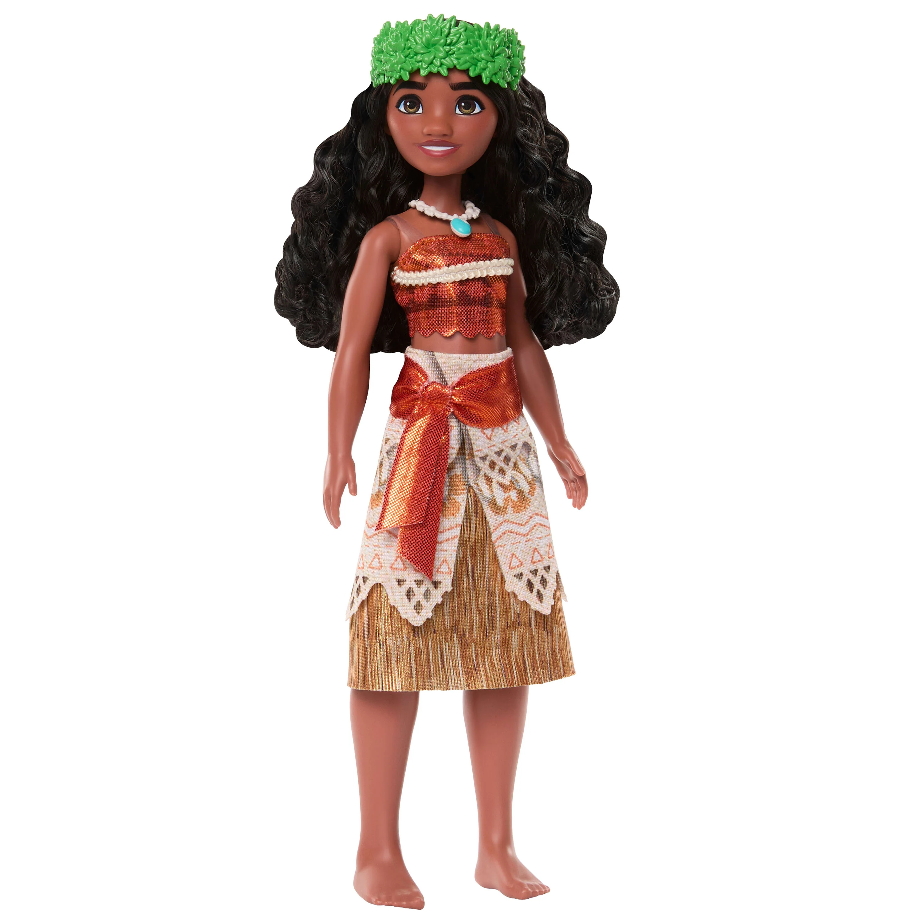 Disney Princess Enchanted Stories Moana Fashion Doll With Sparkling Outfit & Accessories, Posable - Image 6