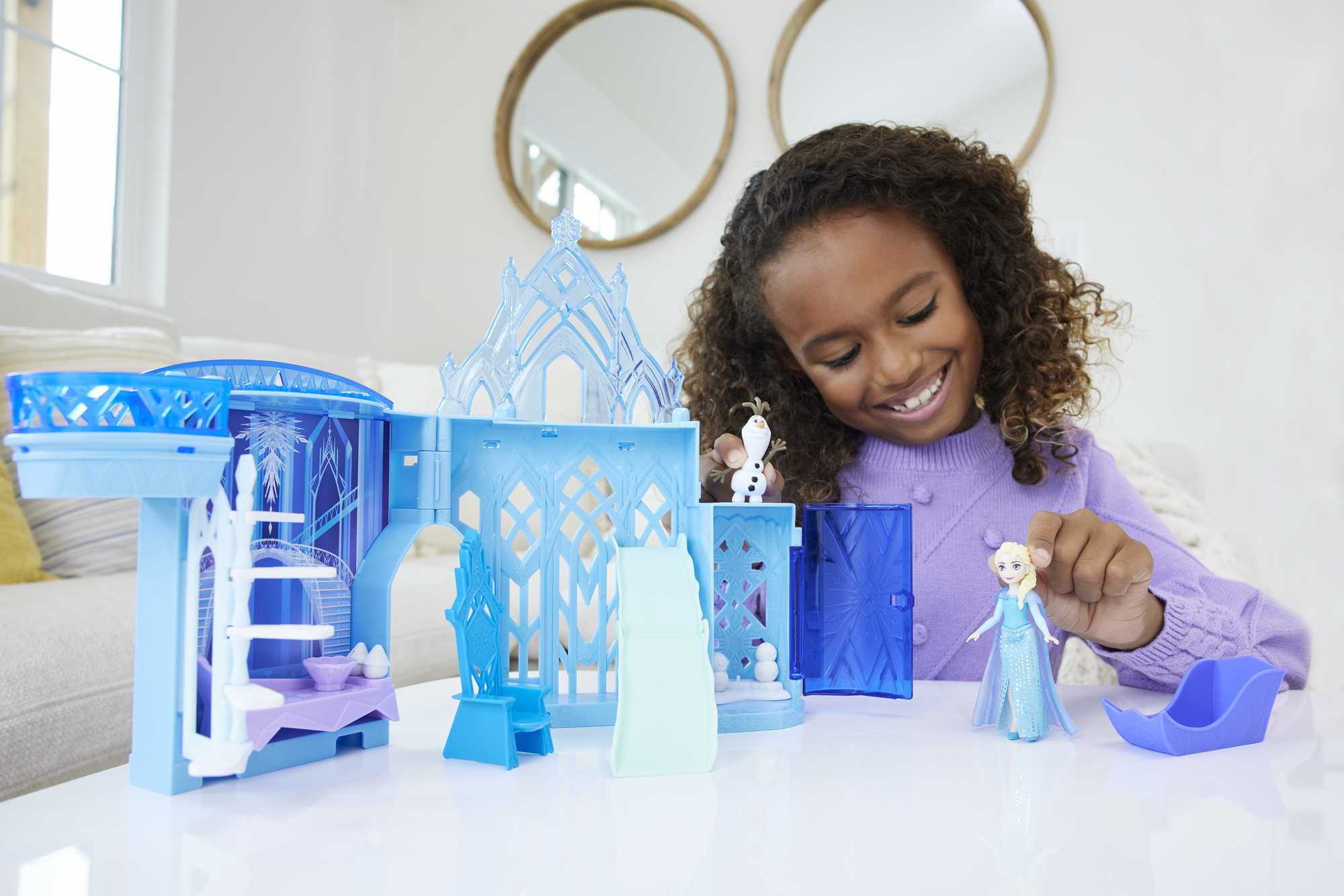 Disney-Palais de Glace D’Elsa La Reine des Neiges Histoires à Empiler - Image 2