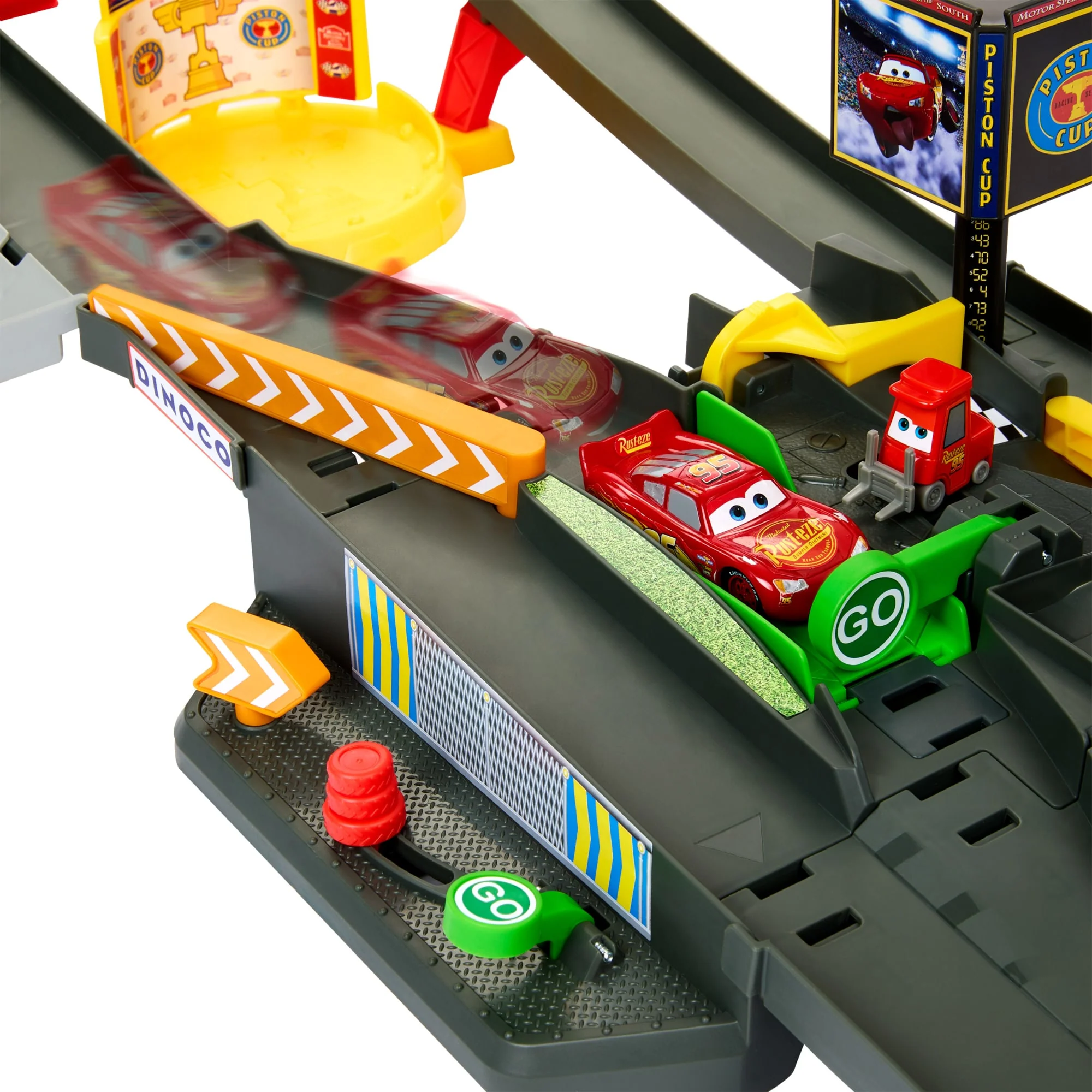Disney · Pixar Cars-Circuit Course Piston Cup-Avec Voiture 1/55 - Image 5
