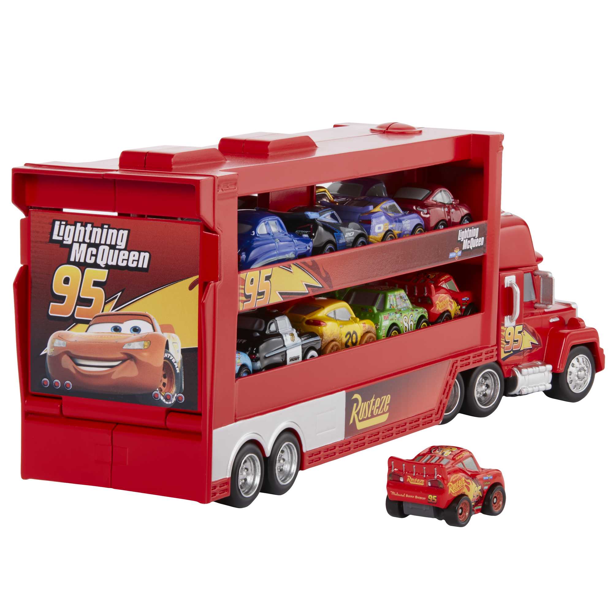 Disney Pixar Cars Mack Mini Racers Hauler - Image 5