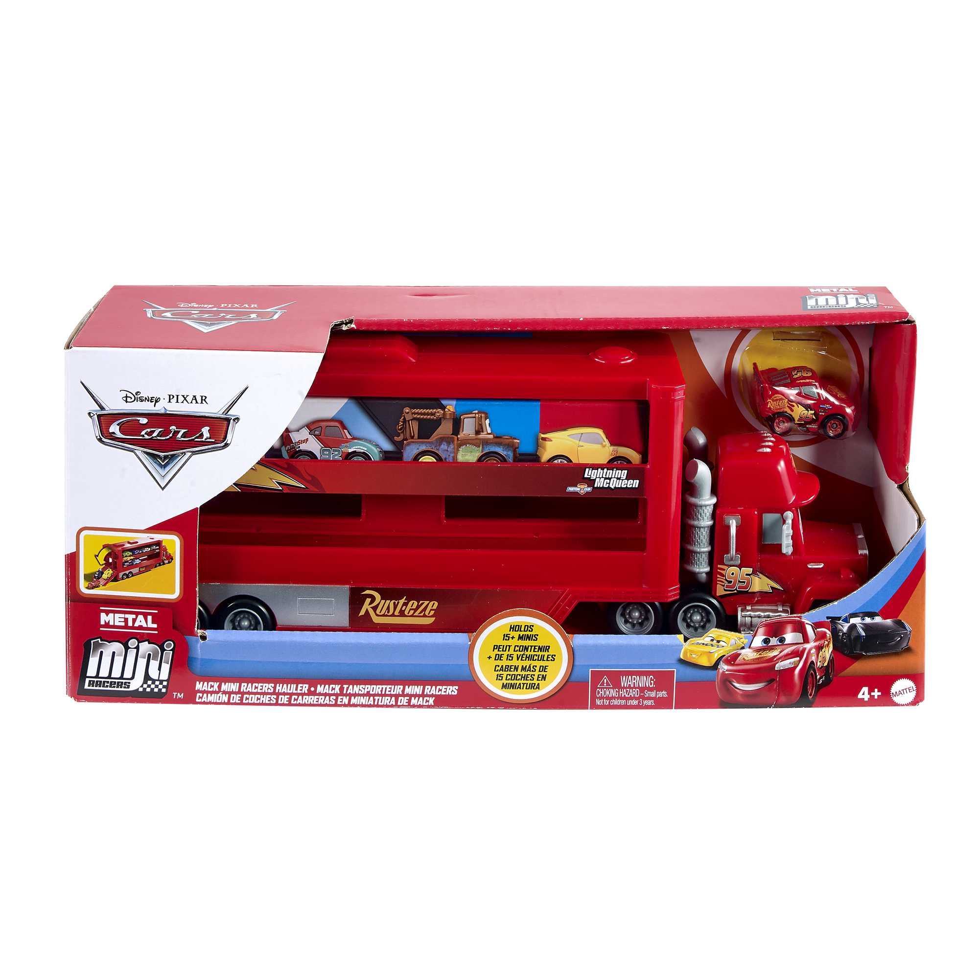 Disney Pixar Cars Mack Mini Racers Hauler - Image 6