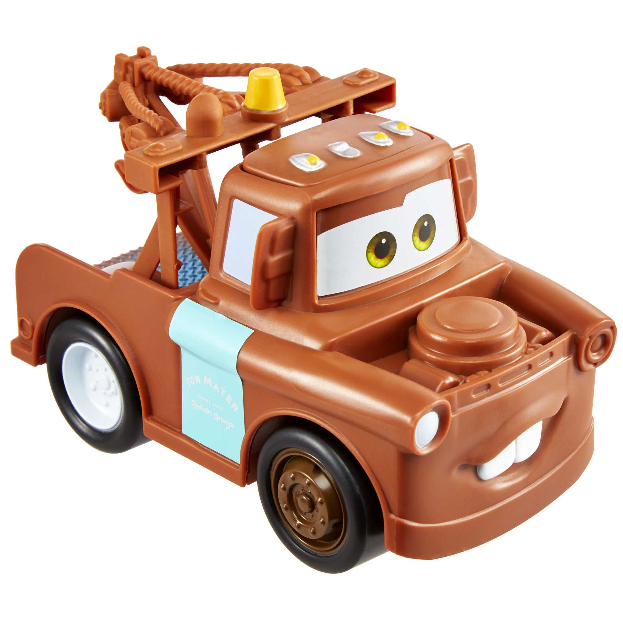 Disney And Pixar Cars Track Talkers Mater Talking Toy Truck, 5.5 inch Collectible - Image 3