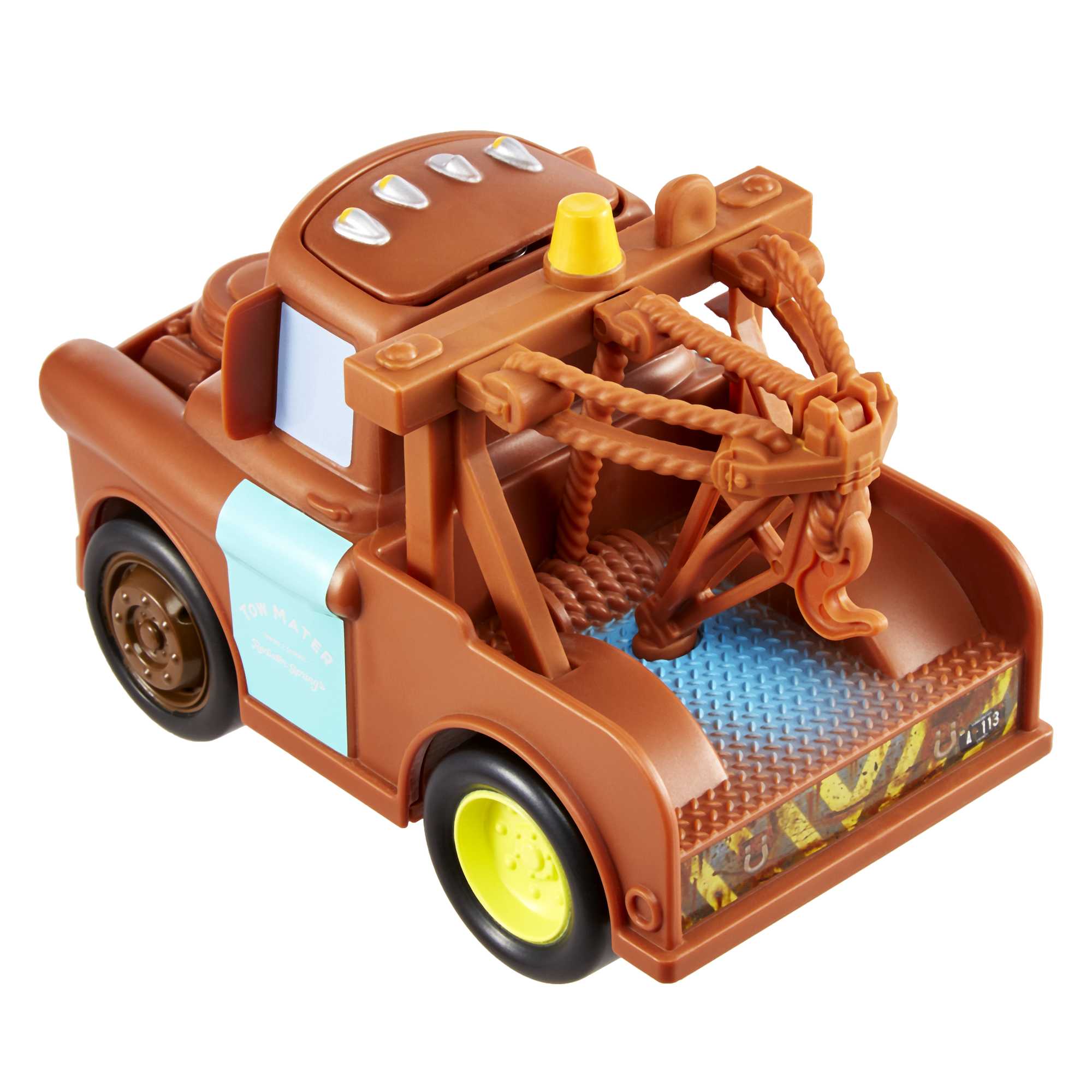 Disney And Pixar Cars Track Talkers Mater Talking Toy Truck, 5.5 inch Collectible - Image 4