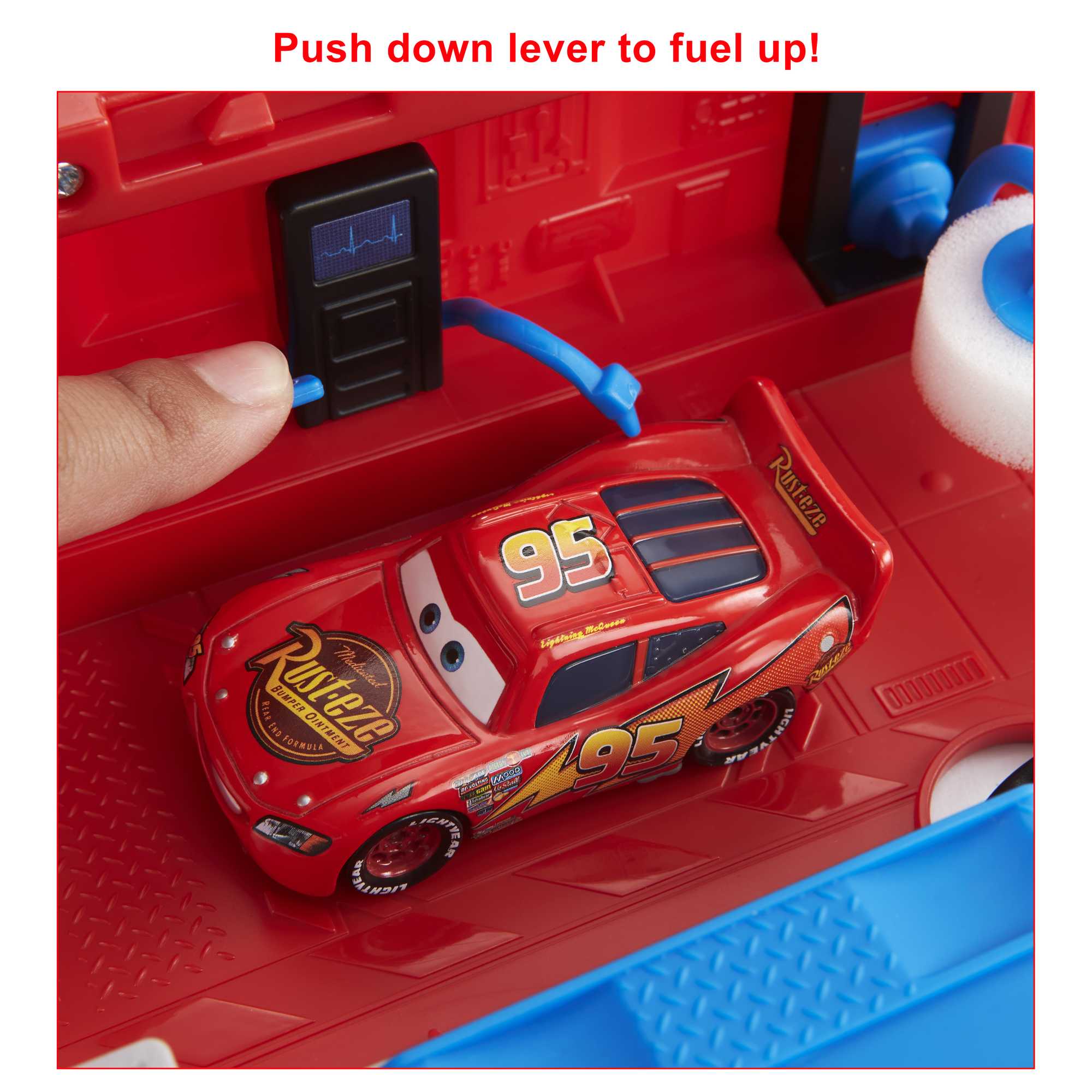 Disney And Pixar Cars Transforming Mack Playset, 2-In-1 Toy Truck & Tune-Up Station With Launcher, Lift & More, Movie-Inspired Graphics, Gift For Kids Ages 4 Years Old & Up - Image 4