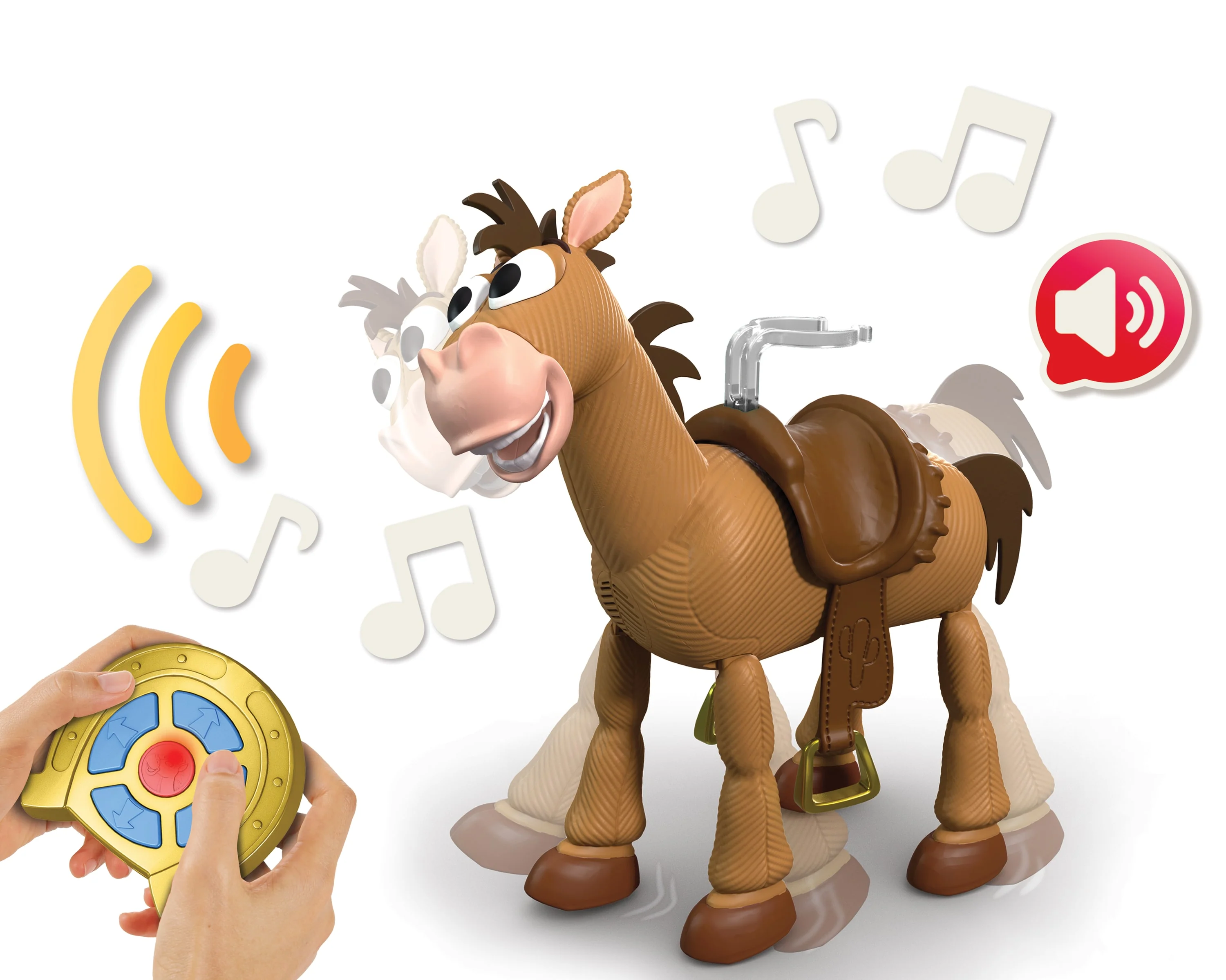 Disney · Pixar-Cheval Télécommandé Allez, Hue, Pile-Poil Toy Story 5 - Image 3