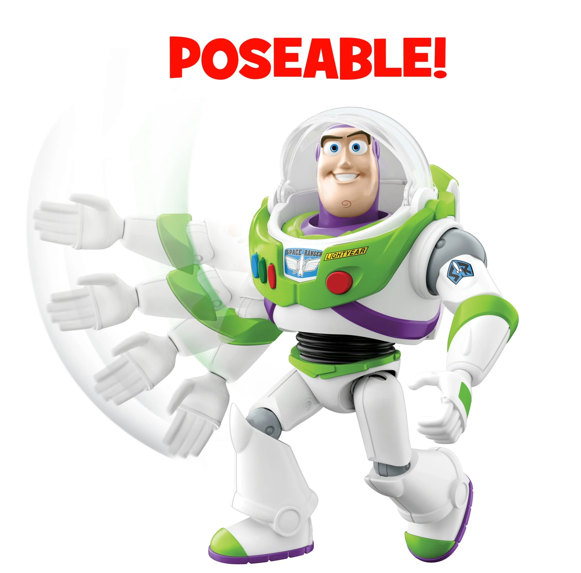 Disney Pixar Toy Story Action Chop Buzz Lightyear 10-inch Figure - Image 4