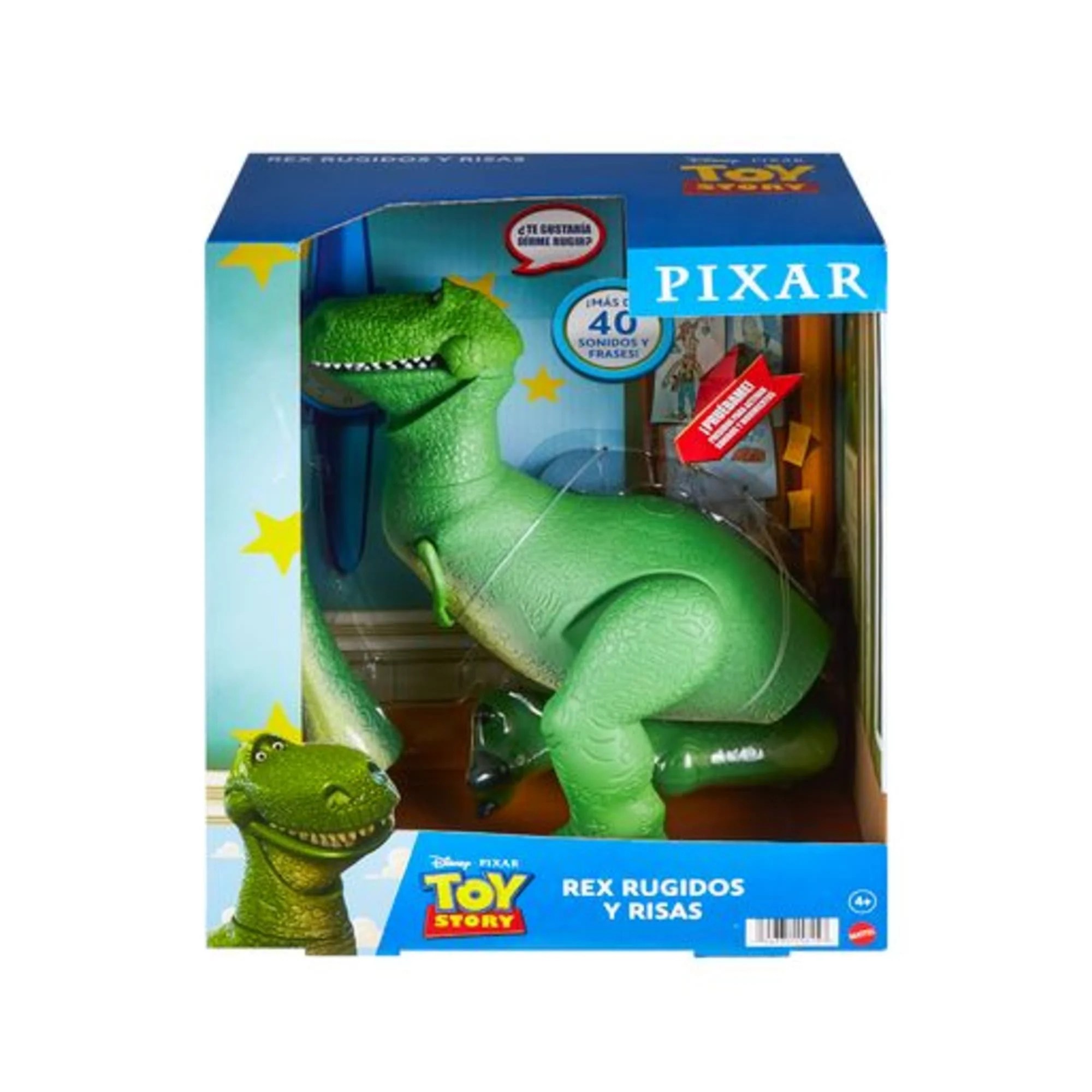 Disney Pixar Toy Story Figura de Acción Rex con Frases y Sonidos 12" - Image 7