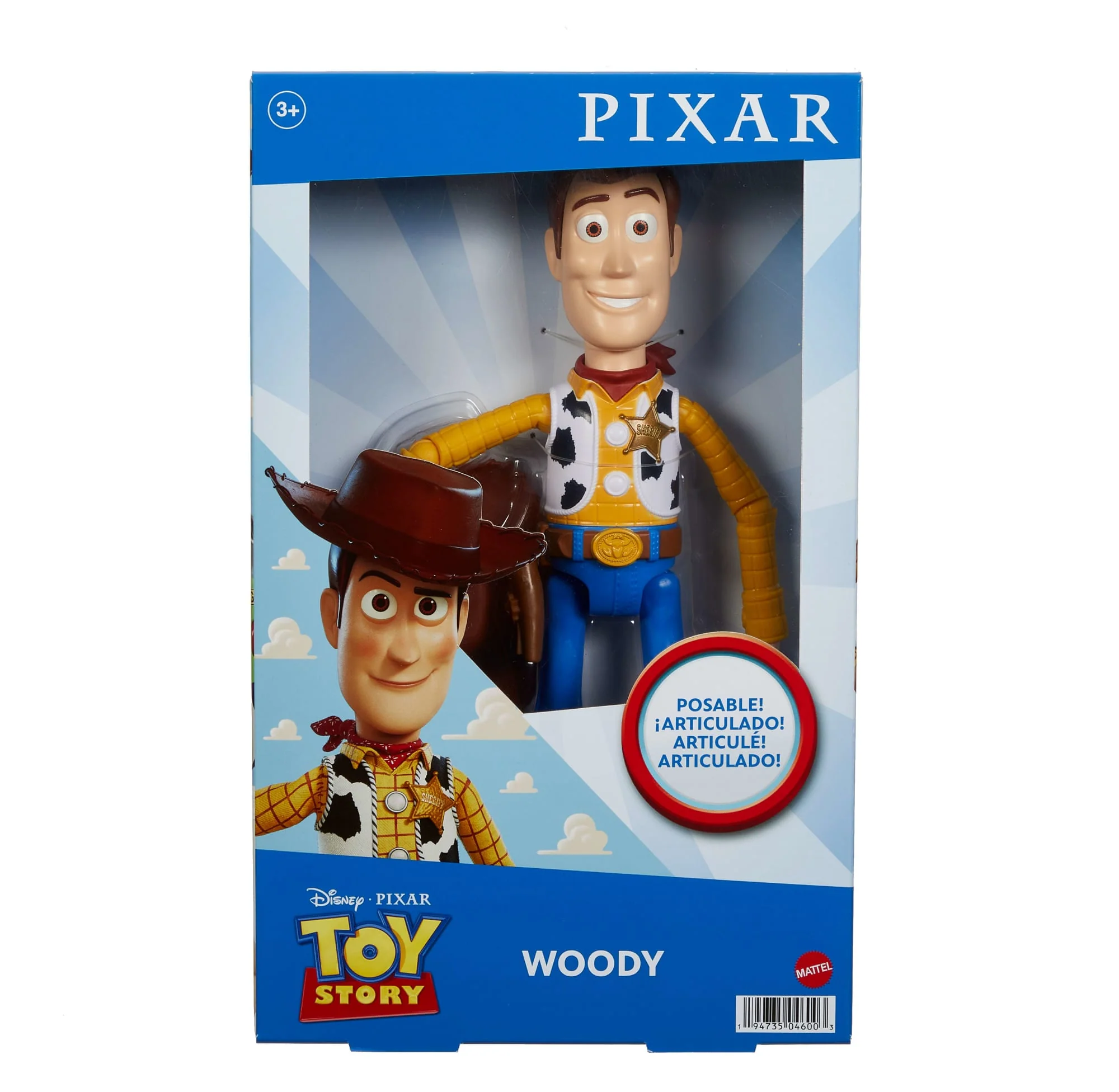 Disney And Pixar Toy Story Large Woody Action Figure, Collectible Toy in 12-Inch Scale - Image 6