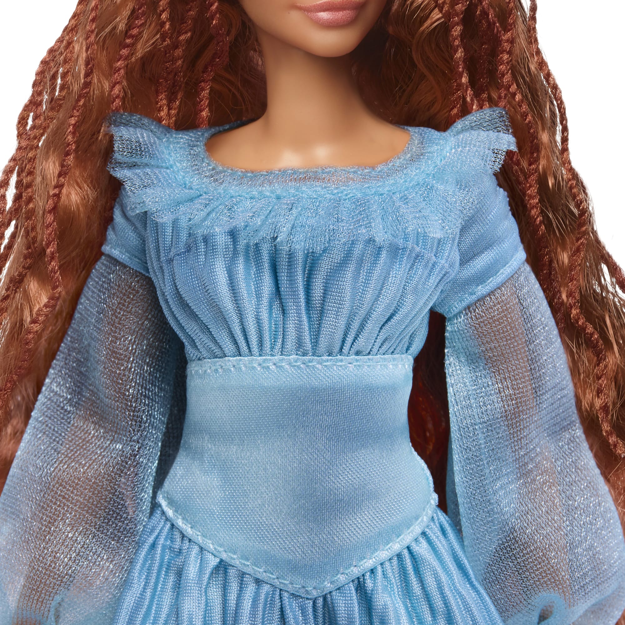 Disney Poupée La Petite Sirène Ariel Humaine, Avec Robe Bleue - Image 4
