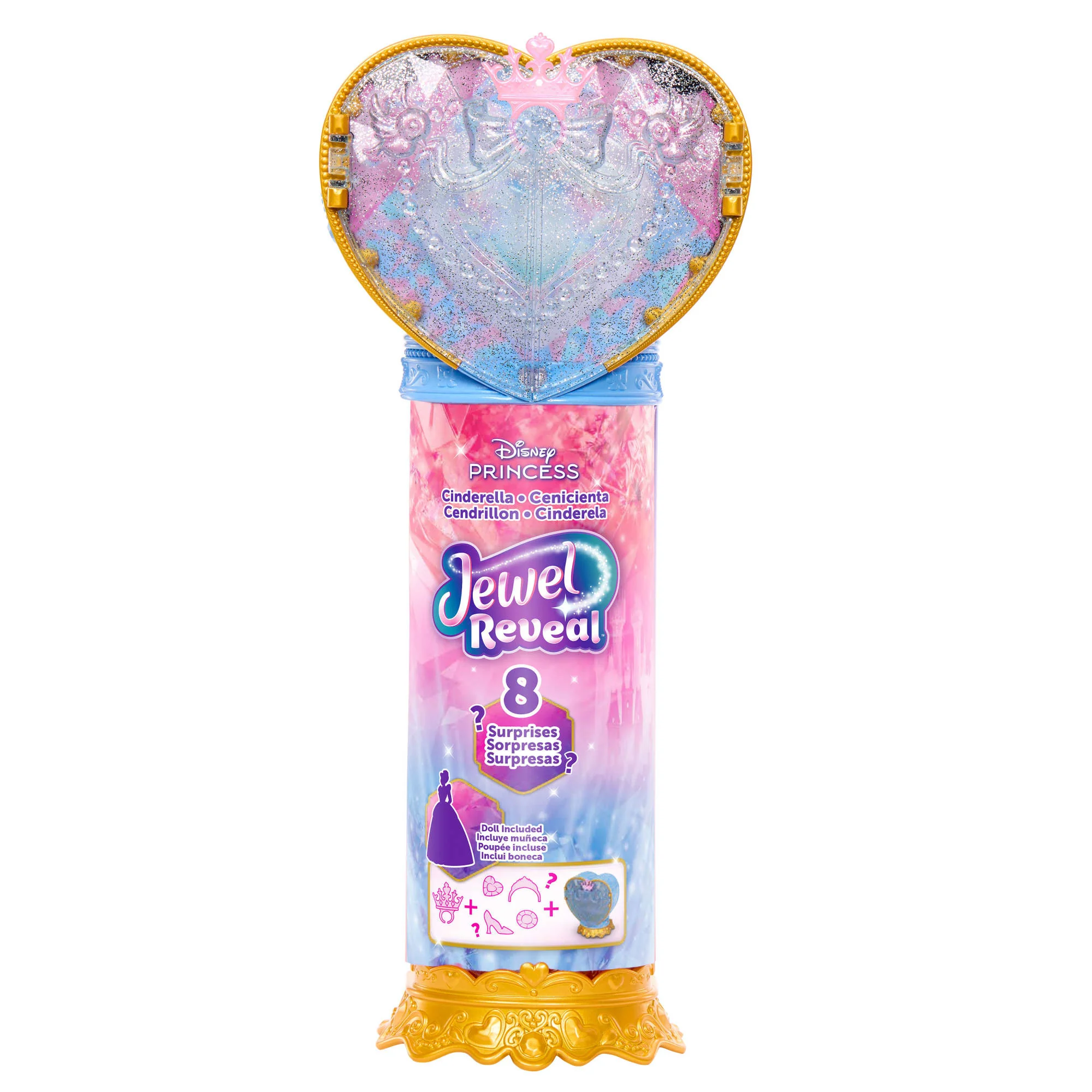 Disney Poupée Princesses Jewel Reveal Cendrillon - Image 6