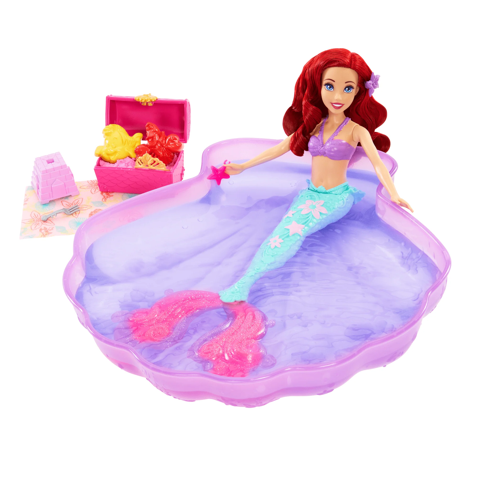 Disney Princesa Conjunto de Brinquedo Ariel Aventuras na piscina - Image 4