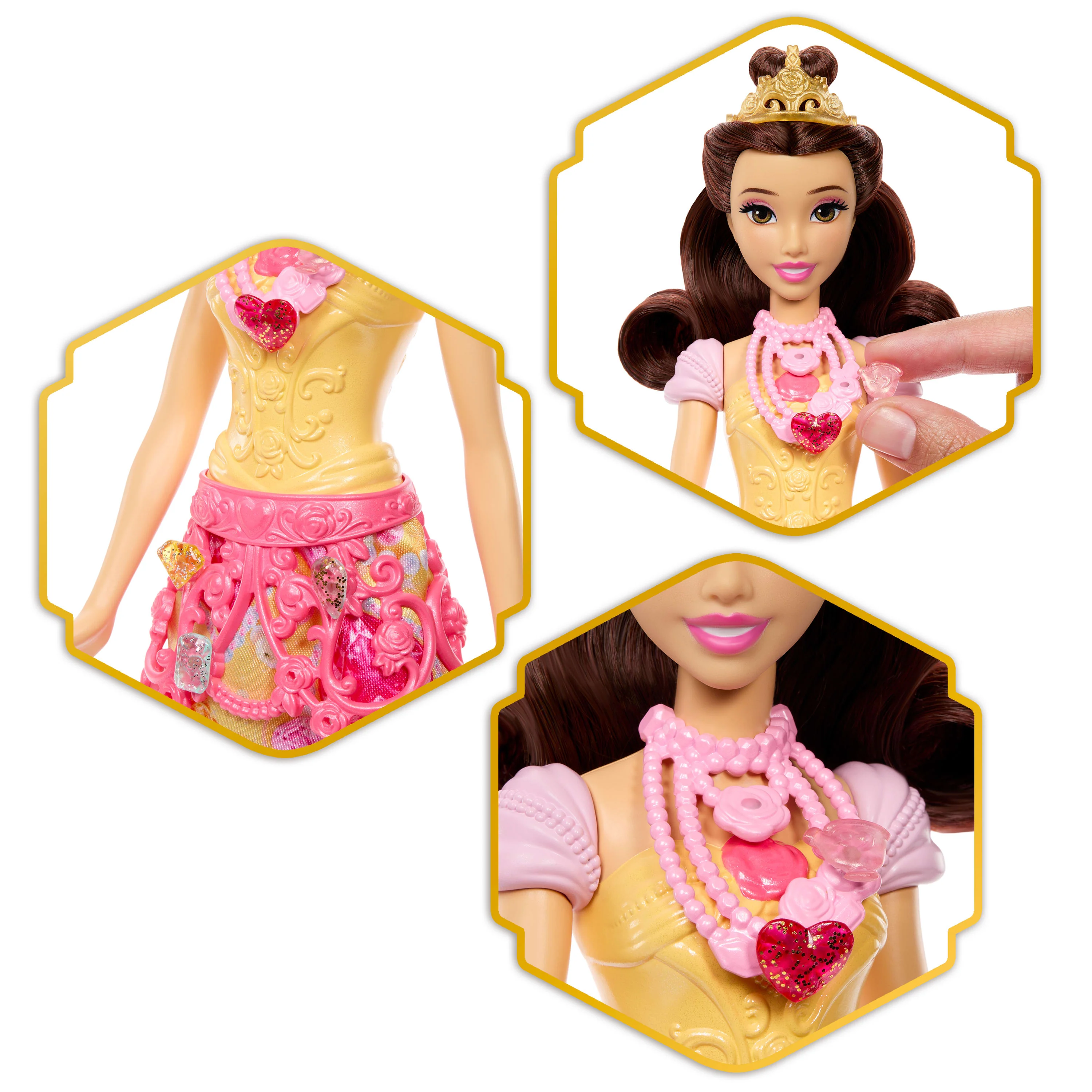 Disney Princesa Muñeca reveal bella - Image 3